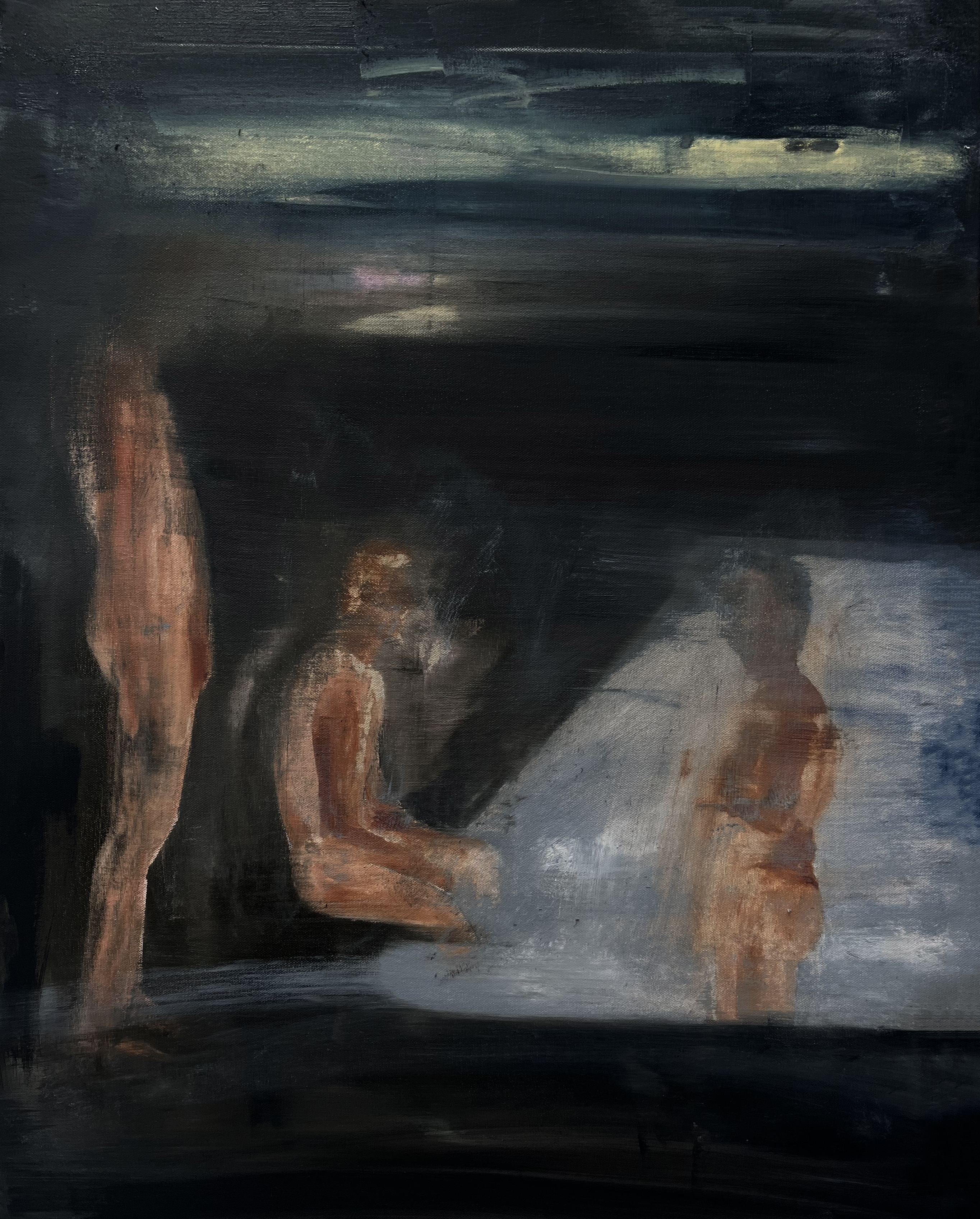 11. We talked about life and love, 2023 oil on canvas [24 x 30’ inches]