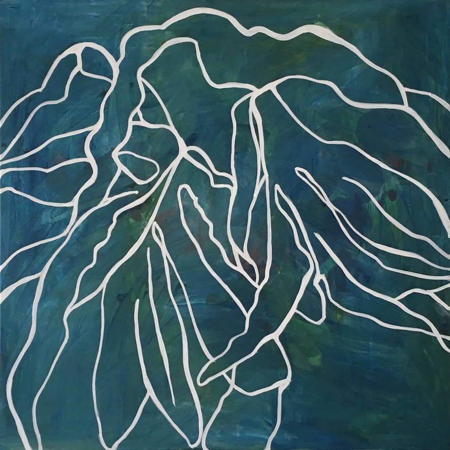 Variation 1, 2017, 80x80cm