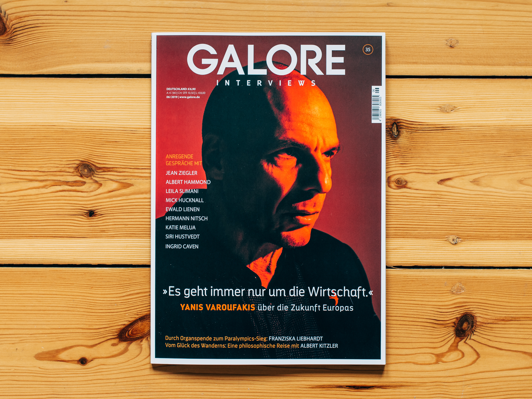 Galore Interviews / Yanis Varoufakis Portrait / May 2019