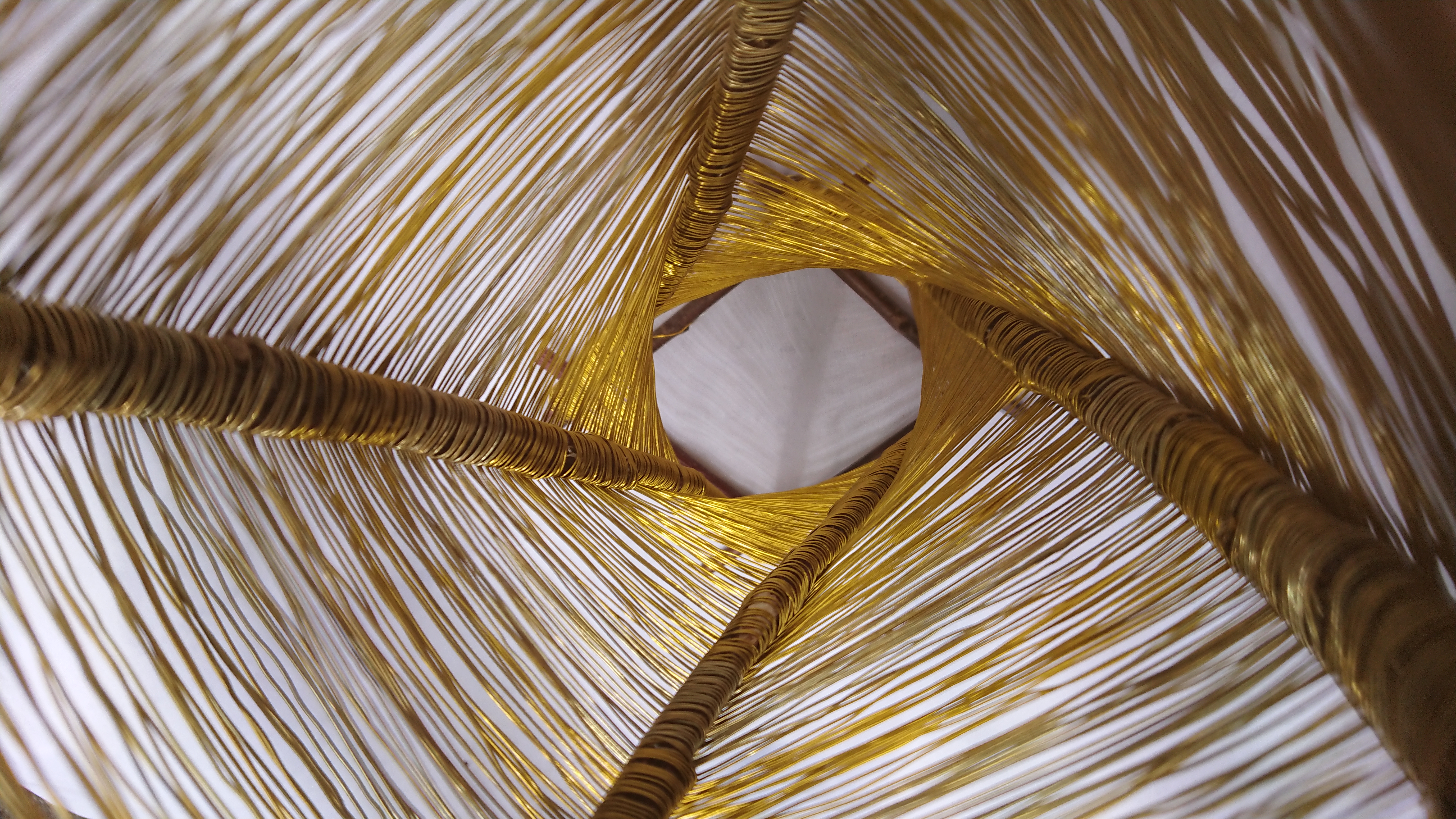 Twig & Wire Lamp (detail) - Summer 2020