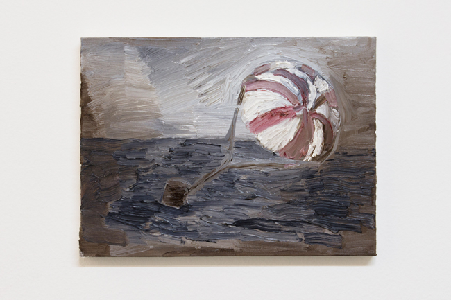 C&aacute;psula II, 2016, &oacute;leo sobre tela, 18 x 24 cm