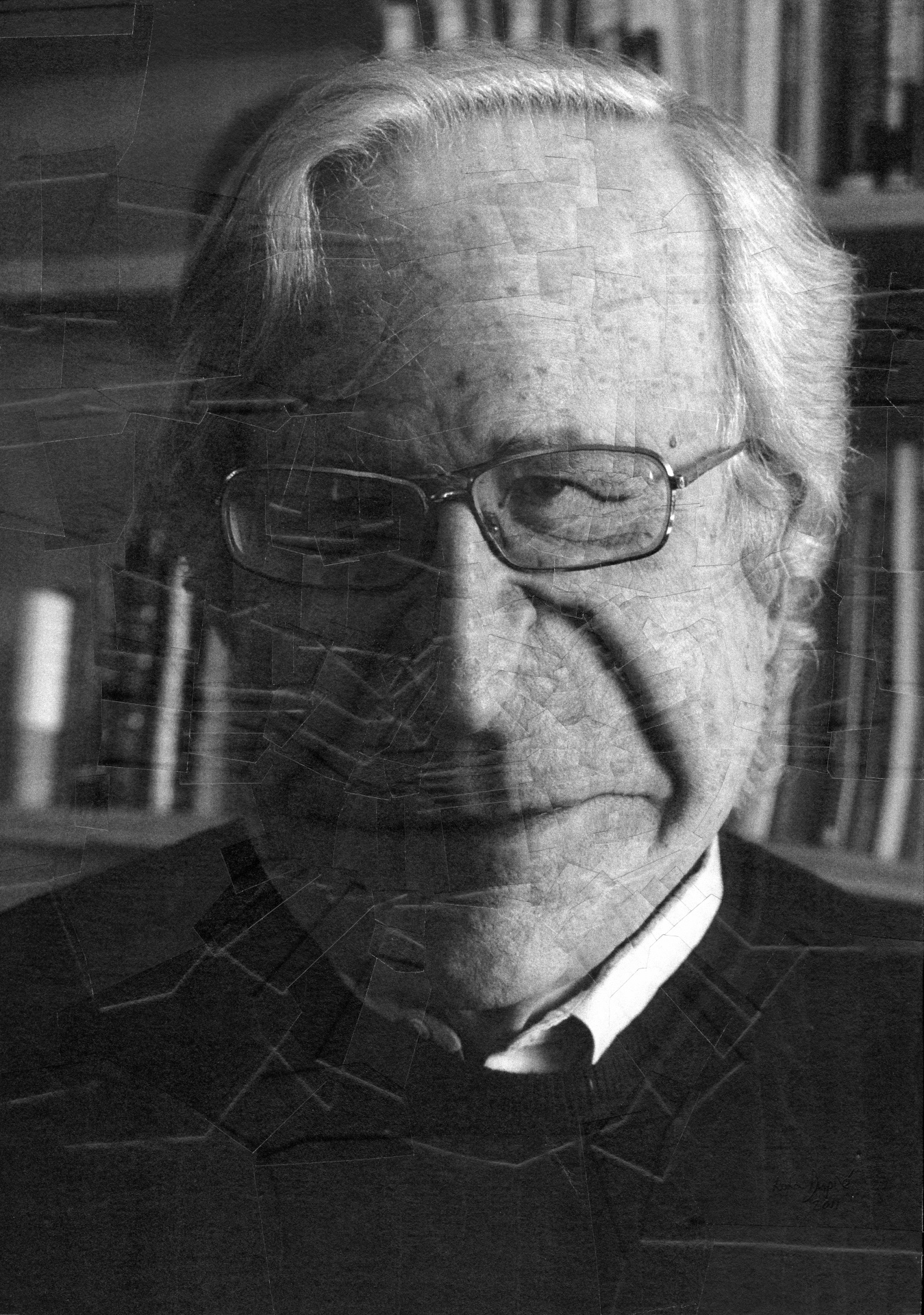 Chomsky for Carson Magazine 1, 2011, 8.2 x 11.6 inches