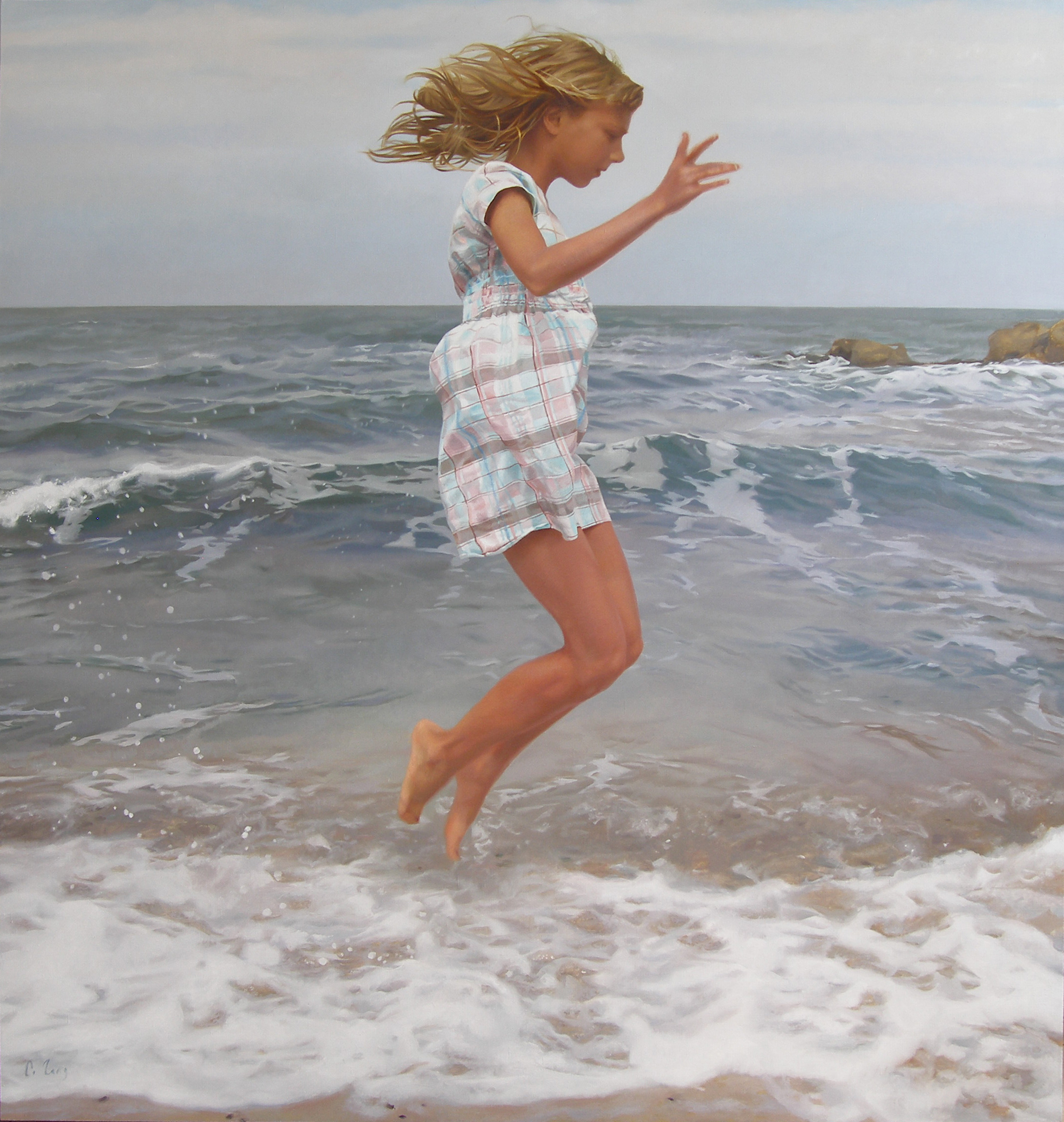 "Environment", 2016, oil on canvas, 190 × 180 cm