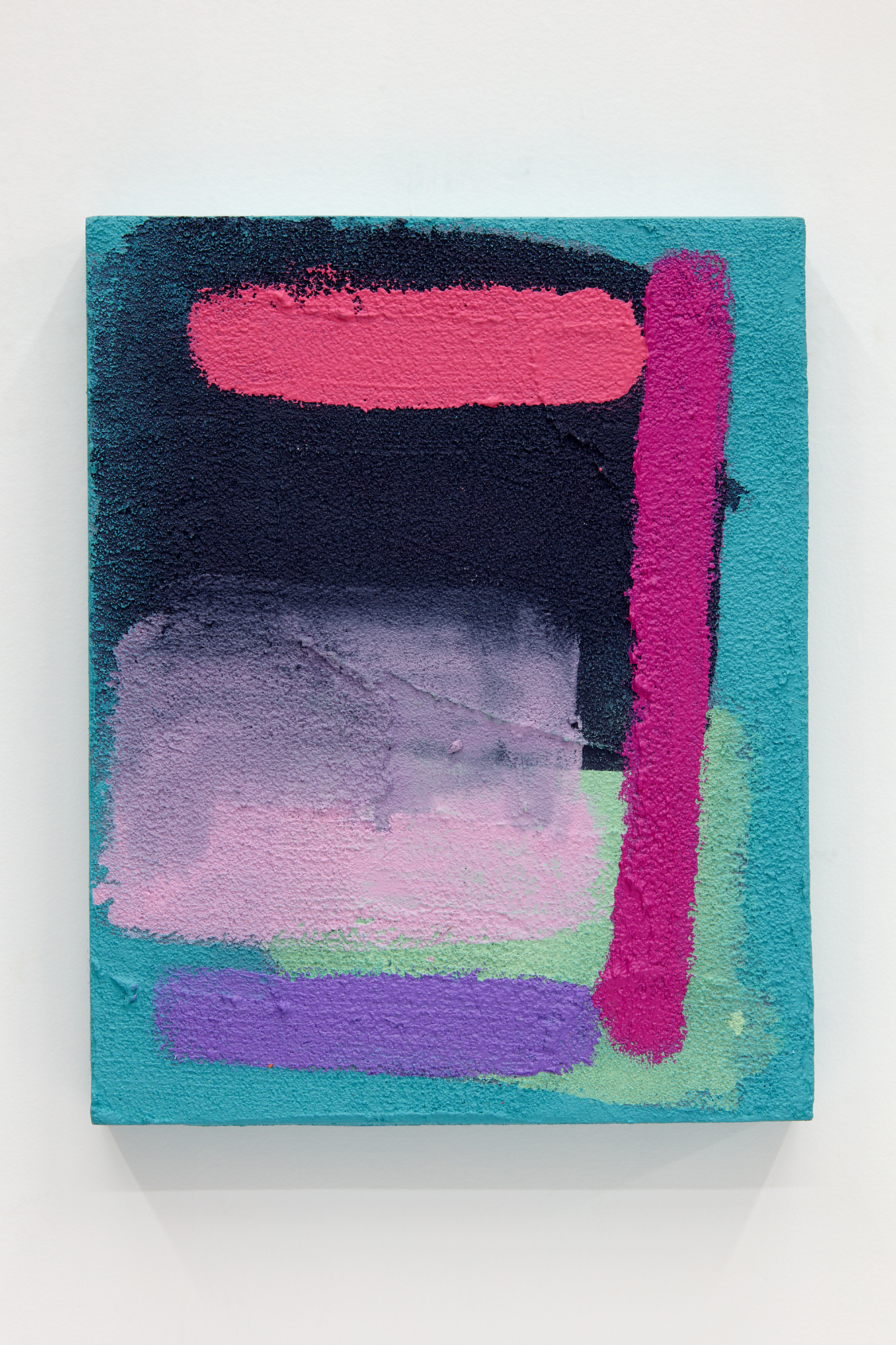 Stucco Painting 33, 202010 x 8 "