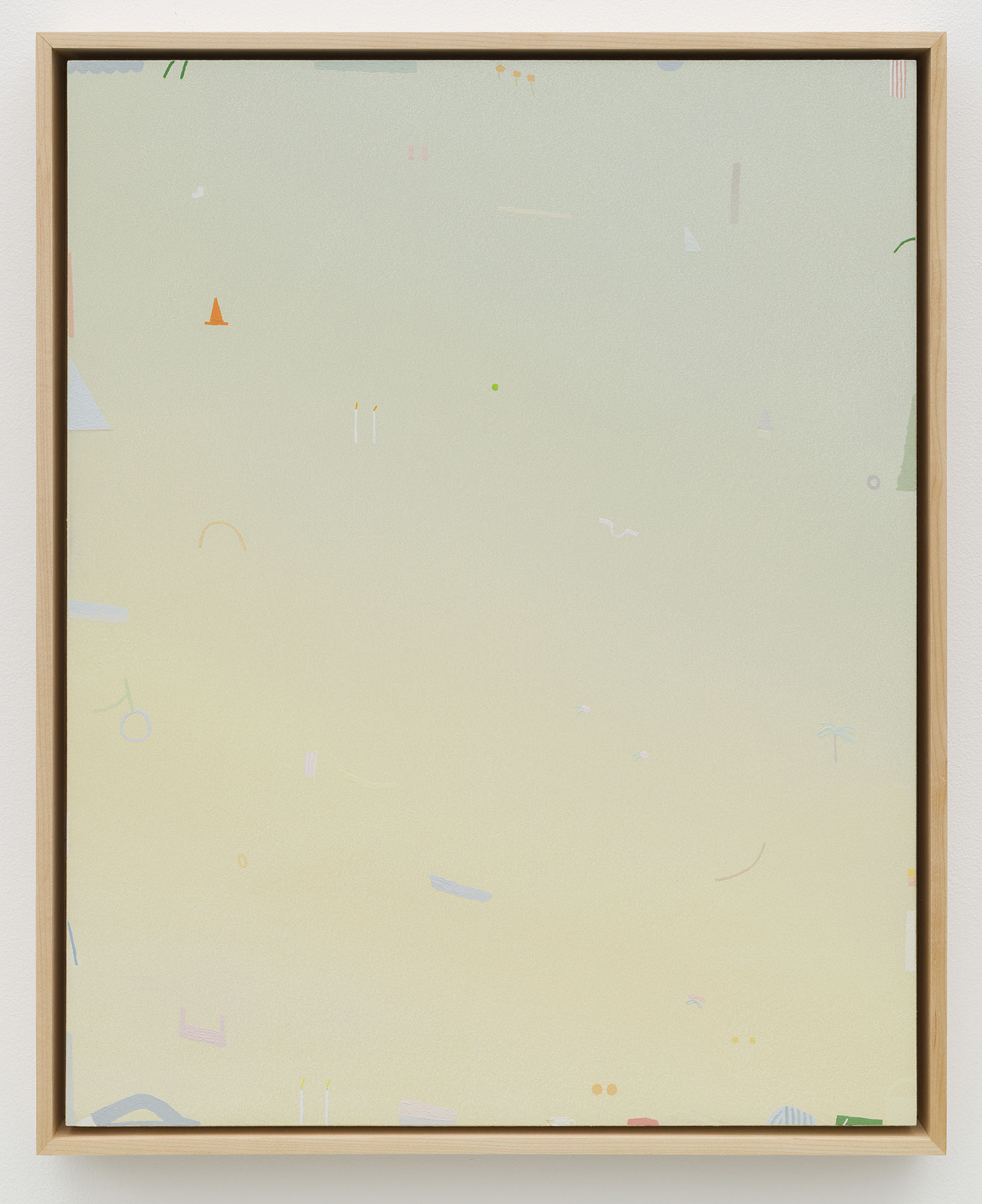 Green Light, Bucket, Candles, Sails, 24 x 22", 2023