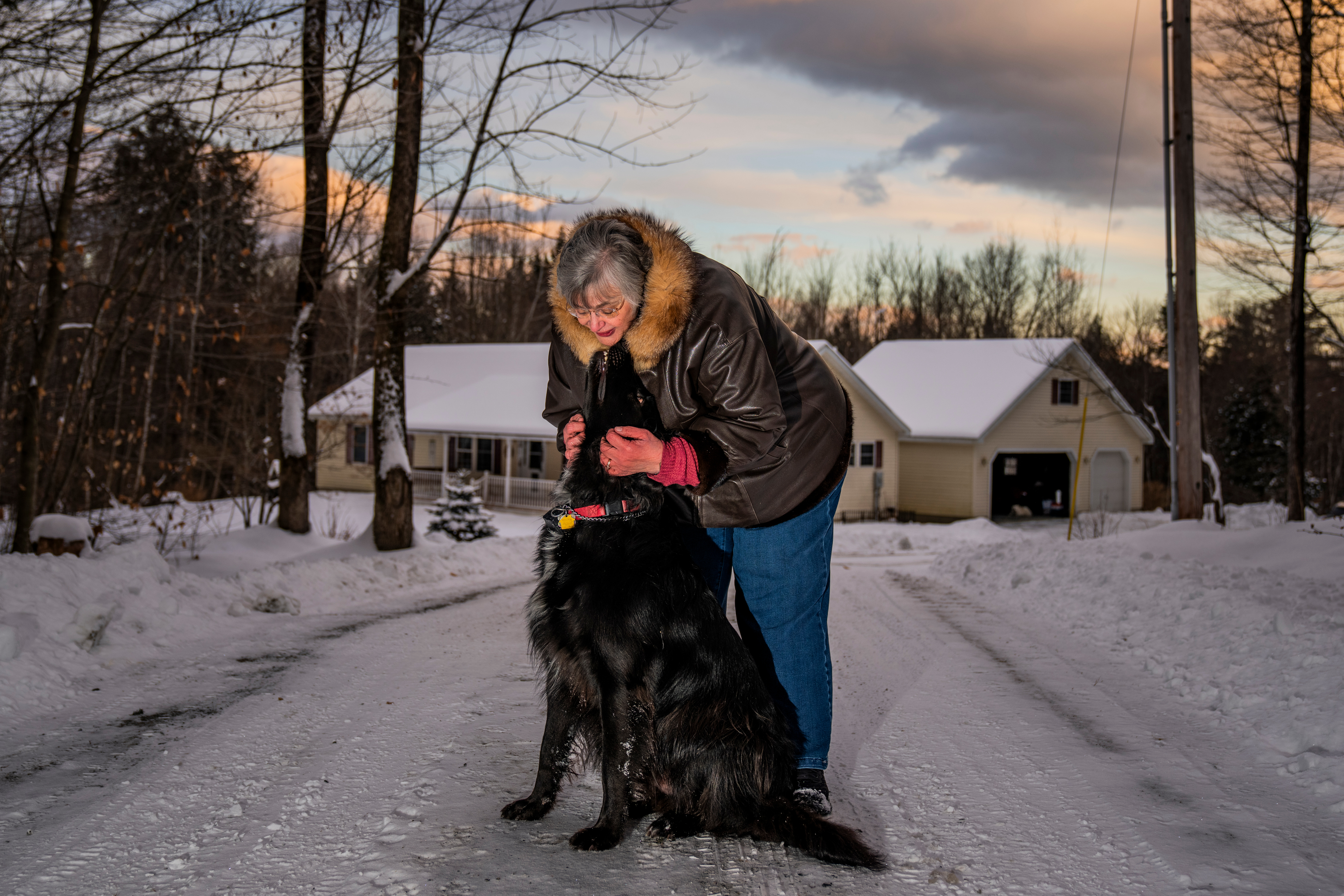 Kathleen Grindle Mack, 64, of Plainfield, N.H., is an independent voter who said she had never voted for a Republican for president but planned to back Nikki Haley, calling her the “least objectionable” option. (The New York Times)
