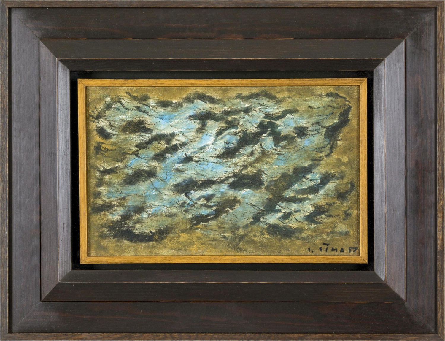 Josef Šíma, Bez názvu, 1957, olej, Fotografie: Artplus