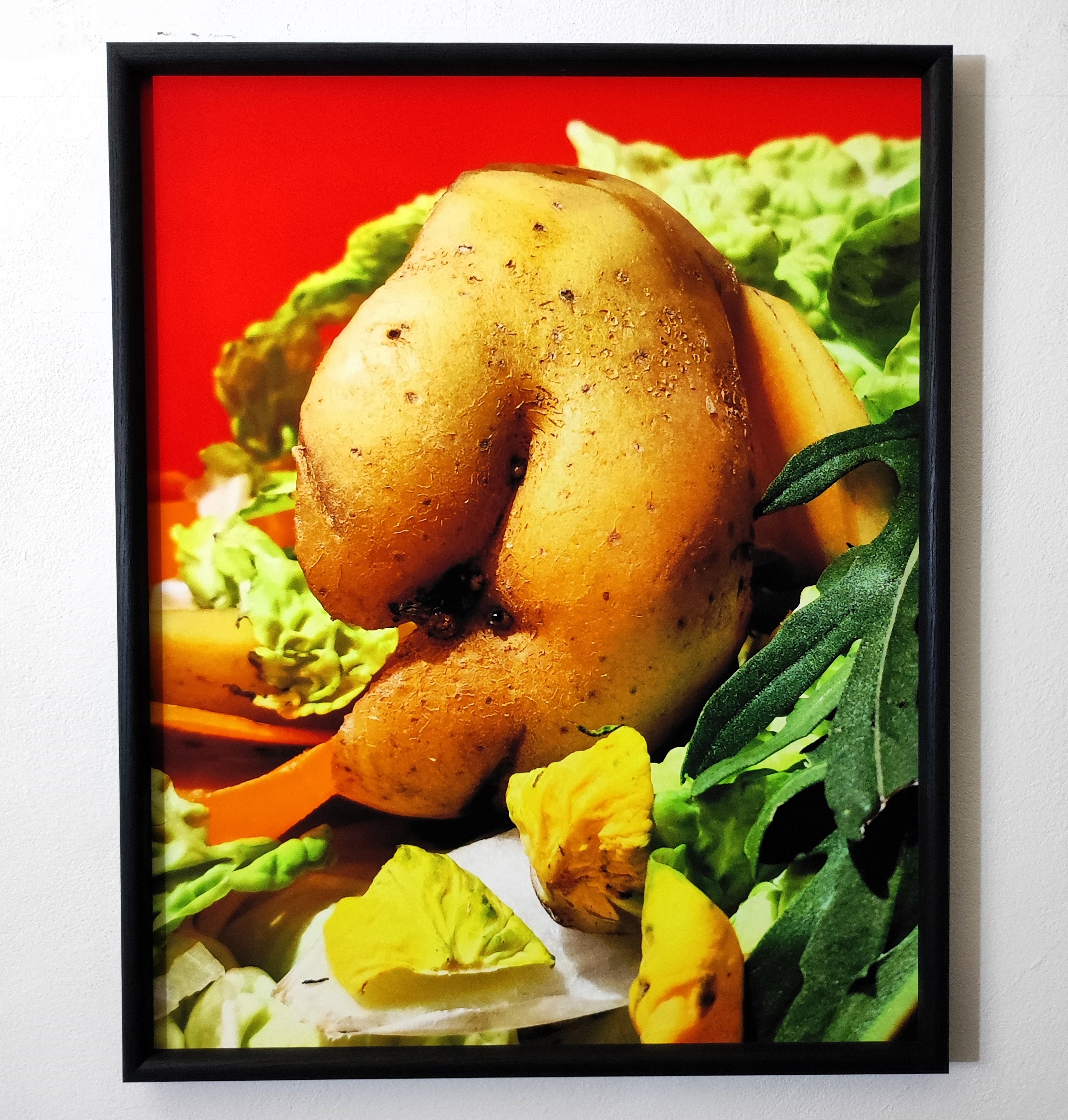 Culo patata; fine art print on aluminum Dibond; 60 x 45 cm (framed)