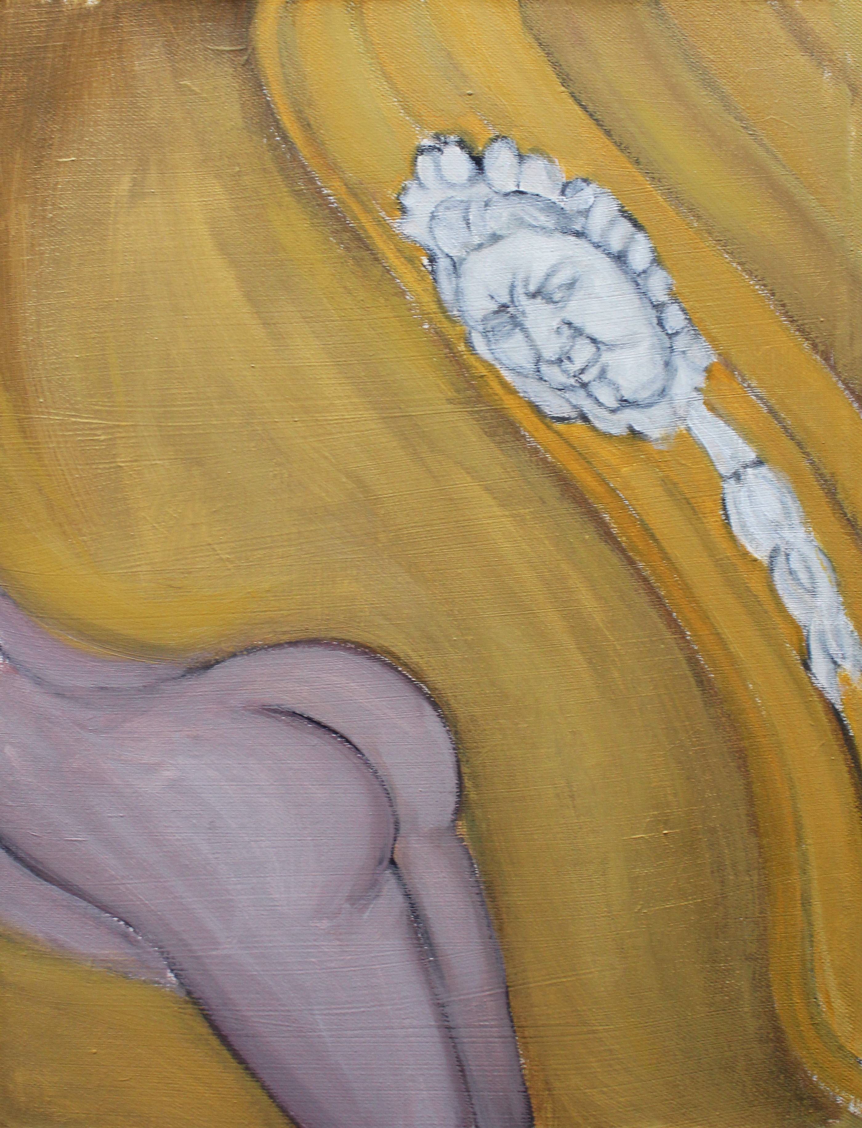 Nasty stone, Acrylic on canvas, 30x40 cm, 2021