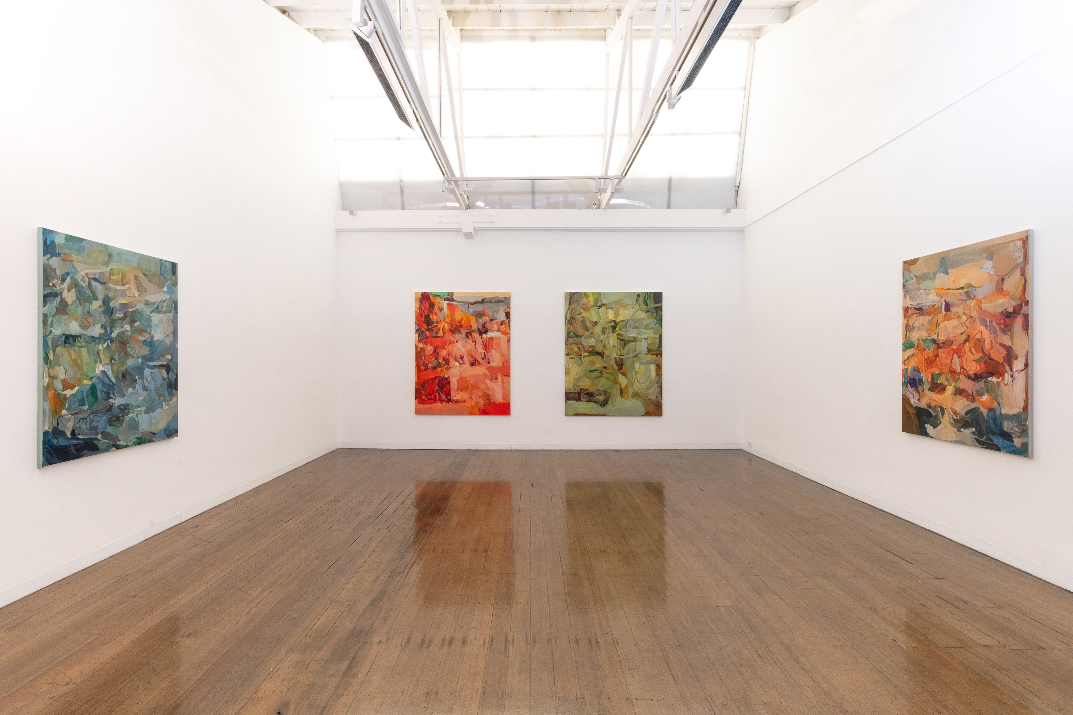 Installation shots: Looking back to see if they still look back at me, ARC ONE, 2024