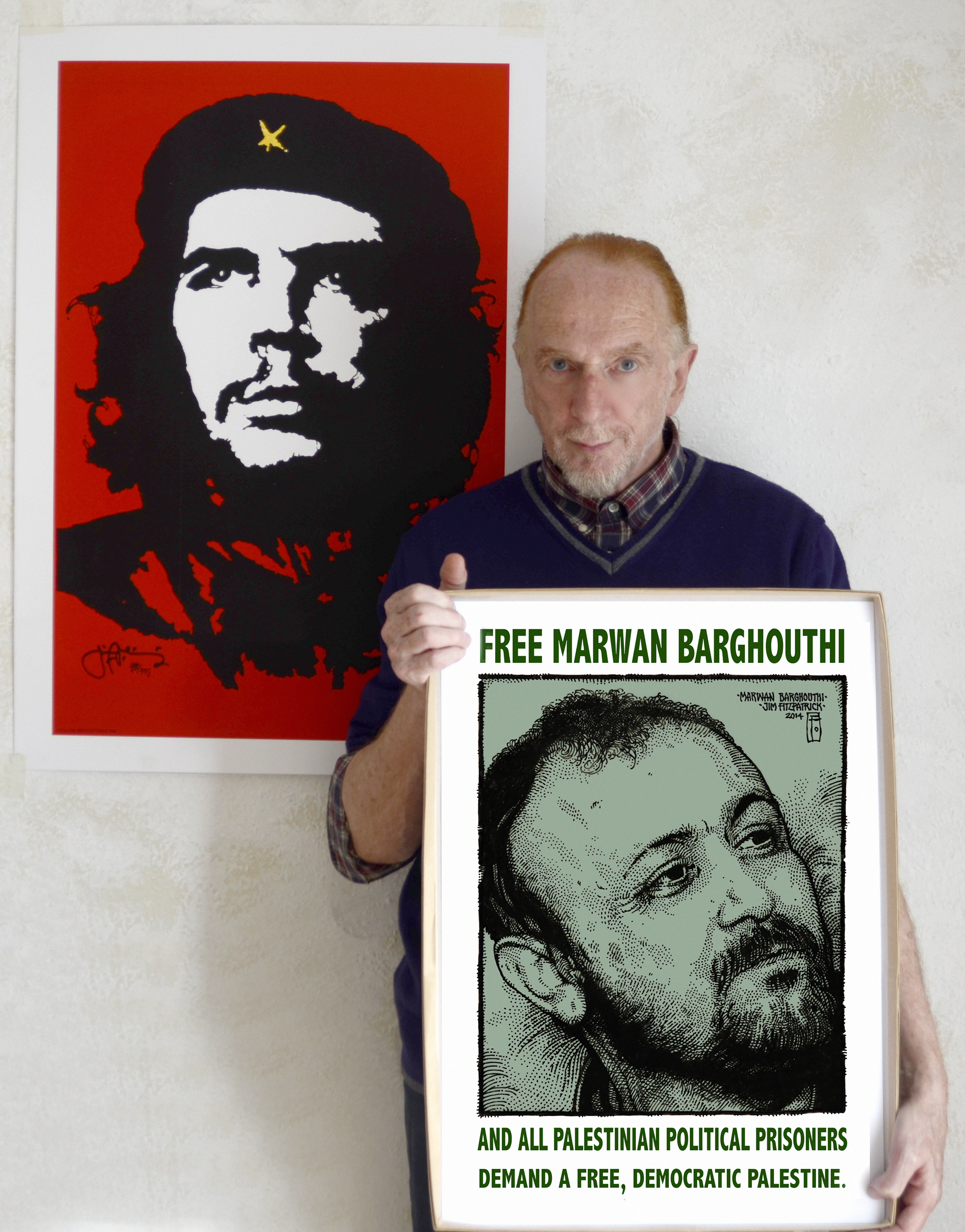 Che Guevara design - Jim Fitzpatrick art fans zone