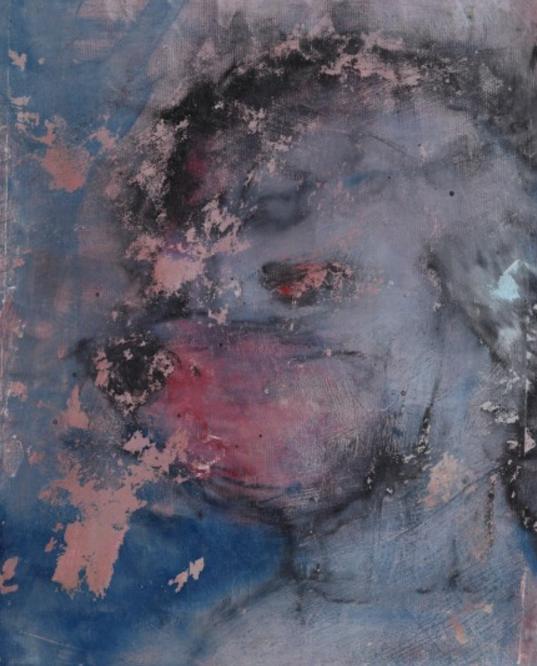 Josef Bolf, Prázdná hlava, 2015-2021, olej na plátně, Fotografie: Josef Bolf 