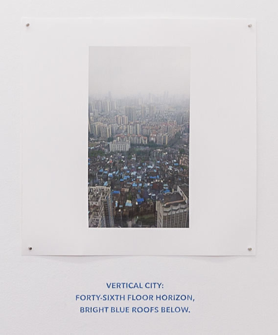 Lucas Ihlein, Guangzhou Delta Haiku: Haiku Couplets, detail of installation at 4A Centre for Contemporary Asian Art, Sydney, 2016.