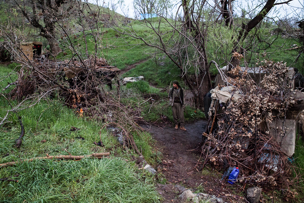 Qandil, kurdistan. Les journ&eacute;es se vivent au rythme des &eacute;l&eacute;ments : le matin, on se l&egrave;ve avec le soleil.