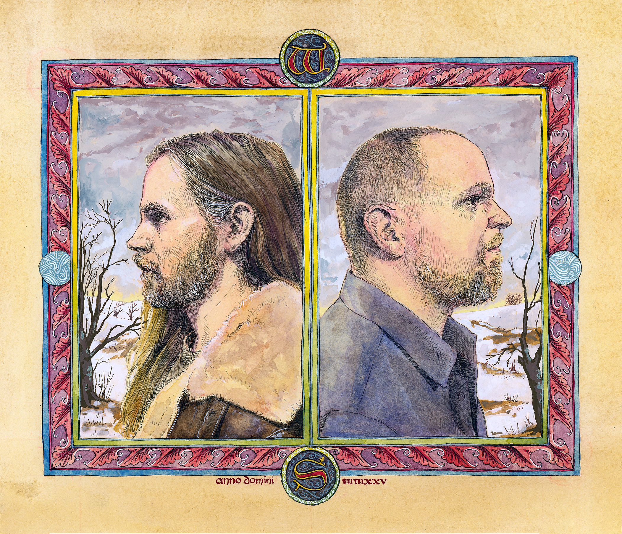 Additional layout element for Weeping Sores' 2025 album, The Convalescence Agonies