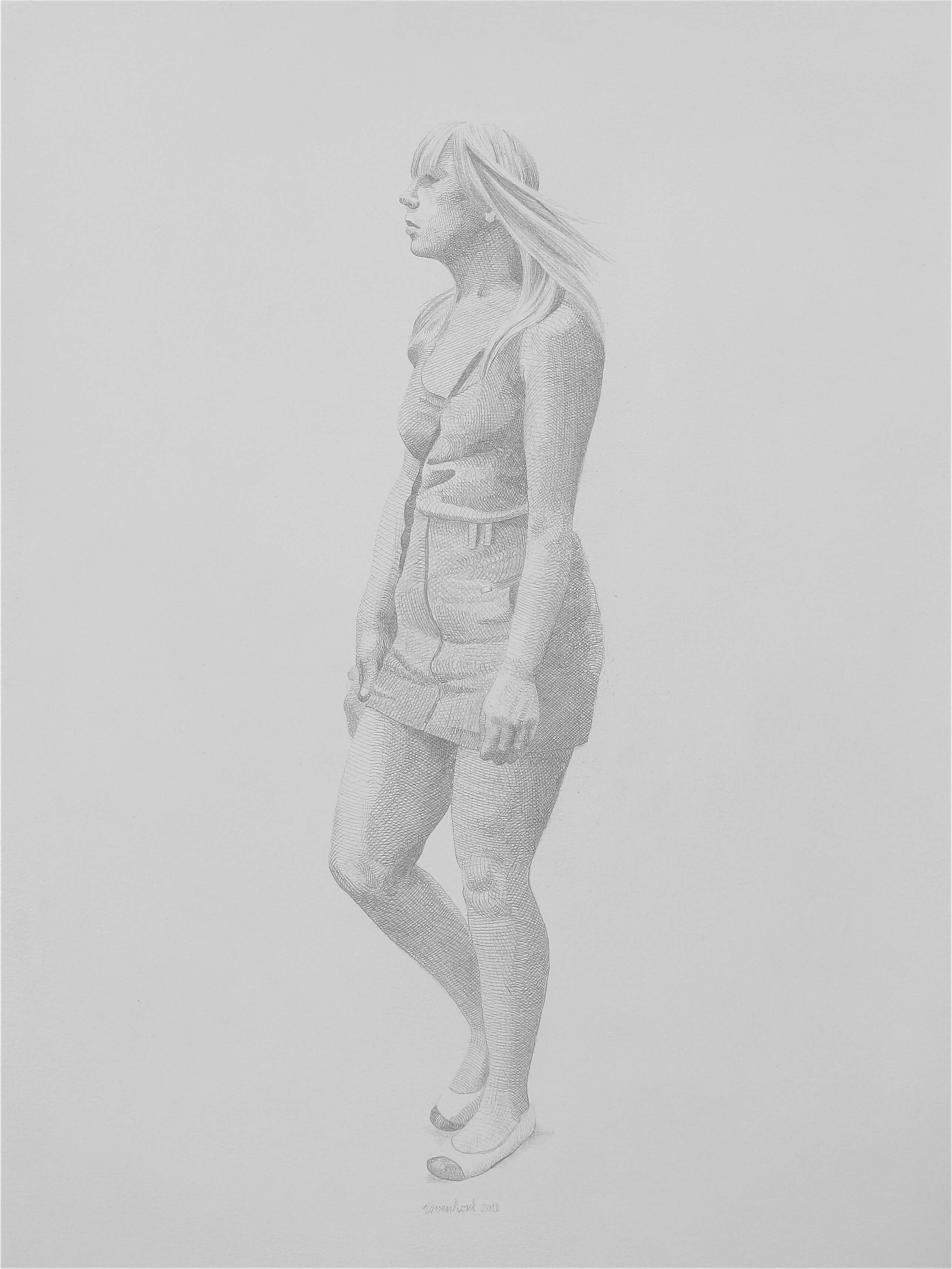Zonder titel (girl walking)