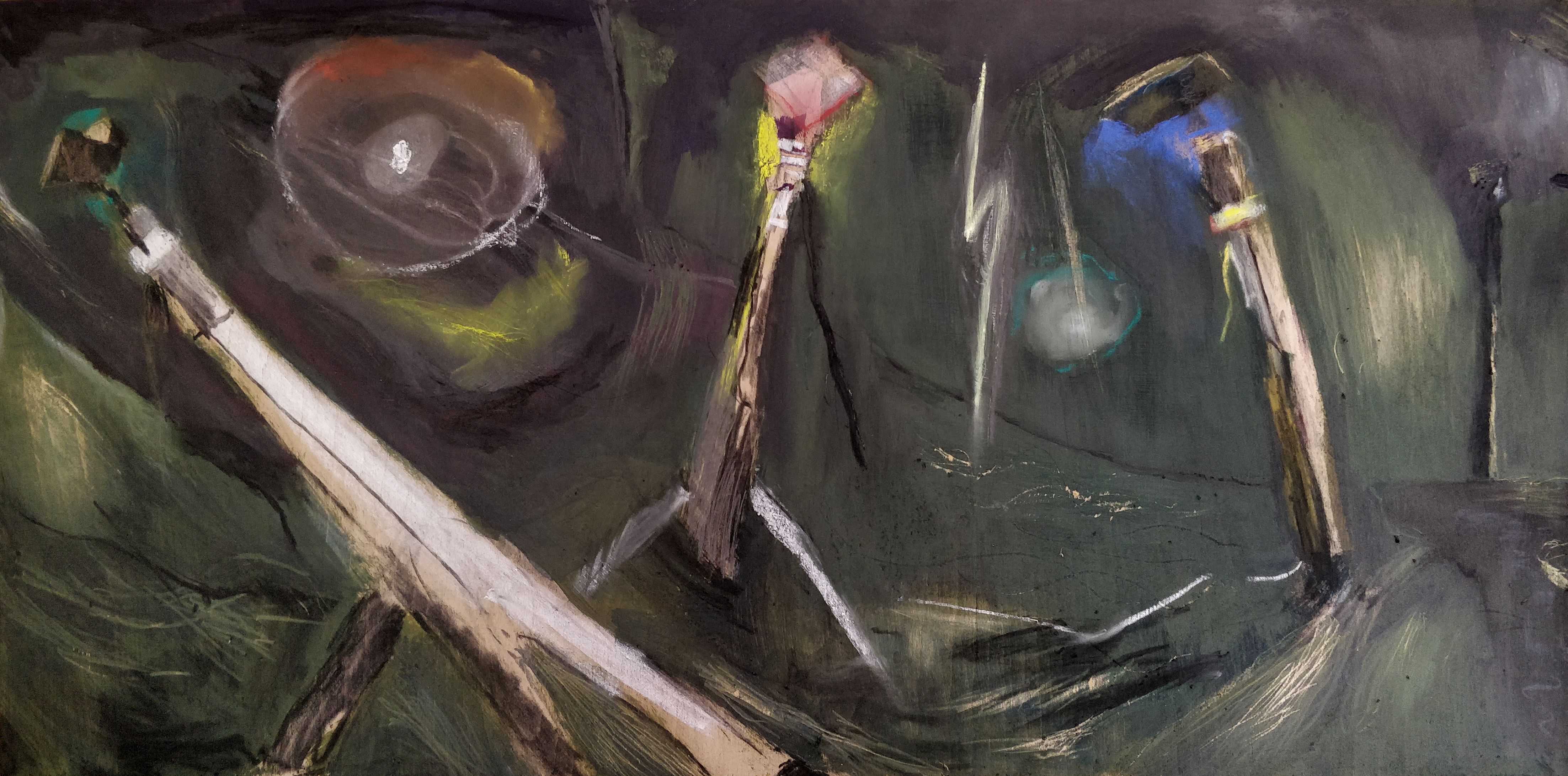 Stormlords, 85 x 42 cm, 2021