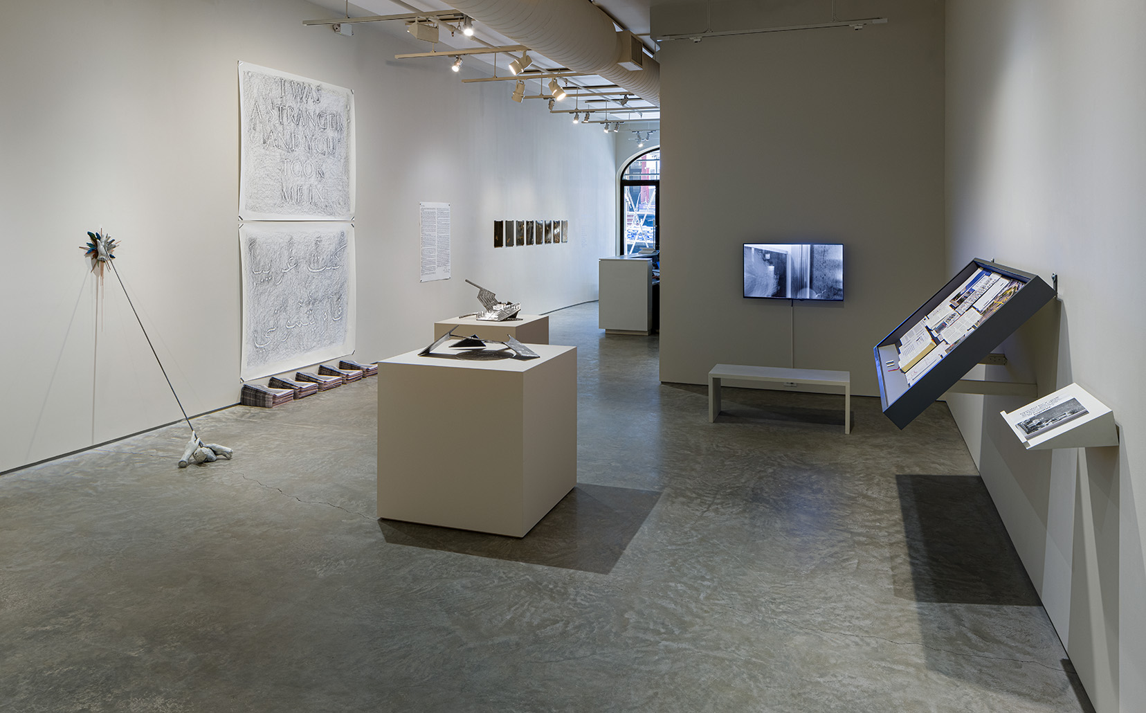 Installation View of "Two Grains of Wheat," 2023. Photo by Etienne Frossard. 
