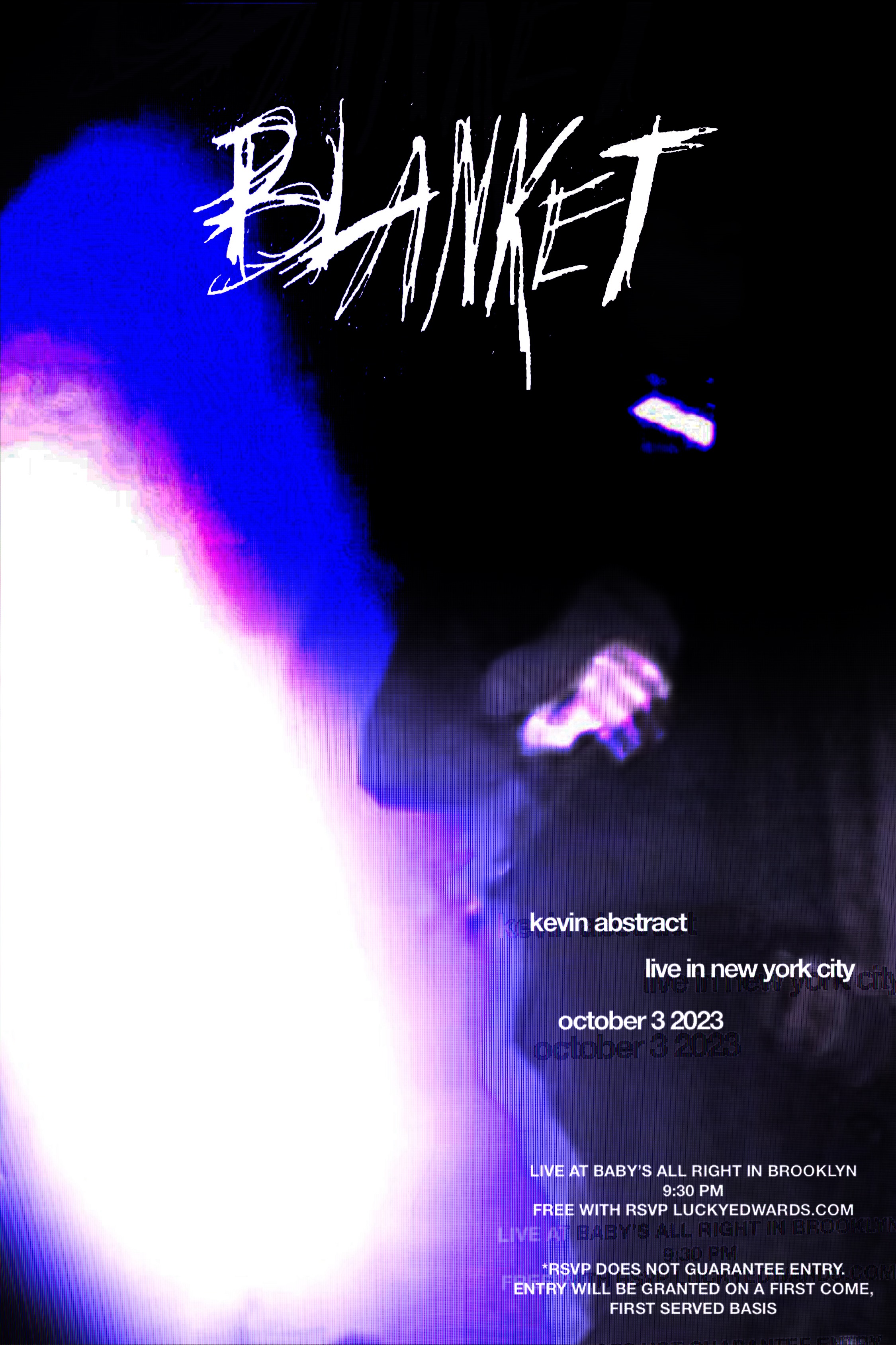 Kevin Abstract, New York Concert Flyer, 2023