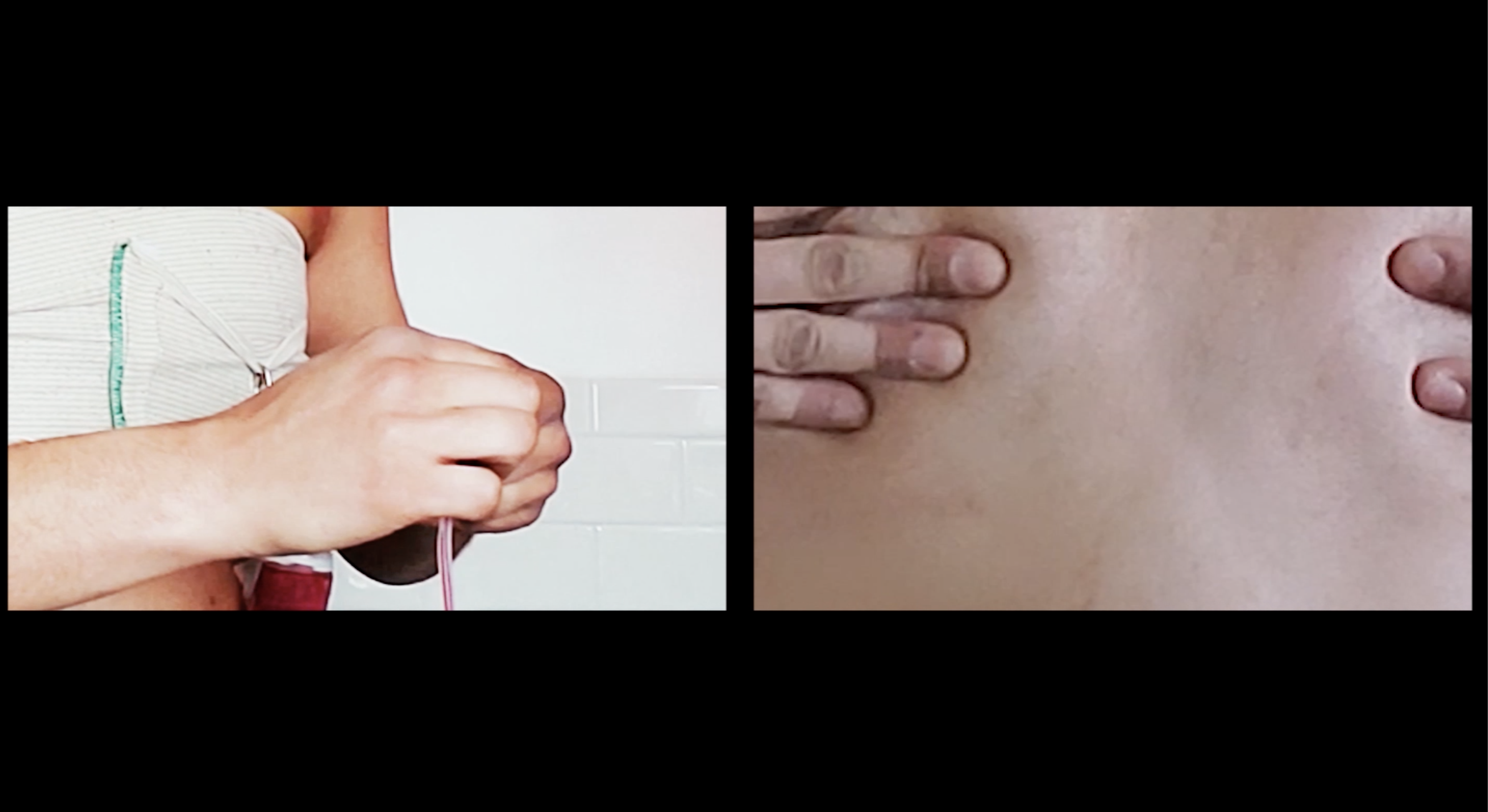 Video Still from In Transition, My Body is Unearthed, 2023