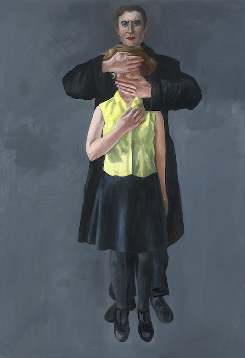  REPORTAGE   2023 olio su tela cm 190x130