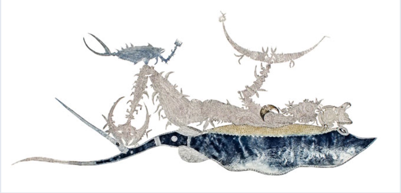 Denis Nona, Piki (Le Rêve), 80*120cm, Eau Forte, 2009