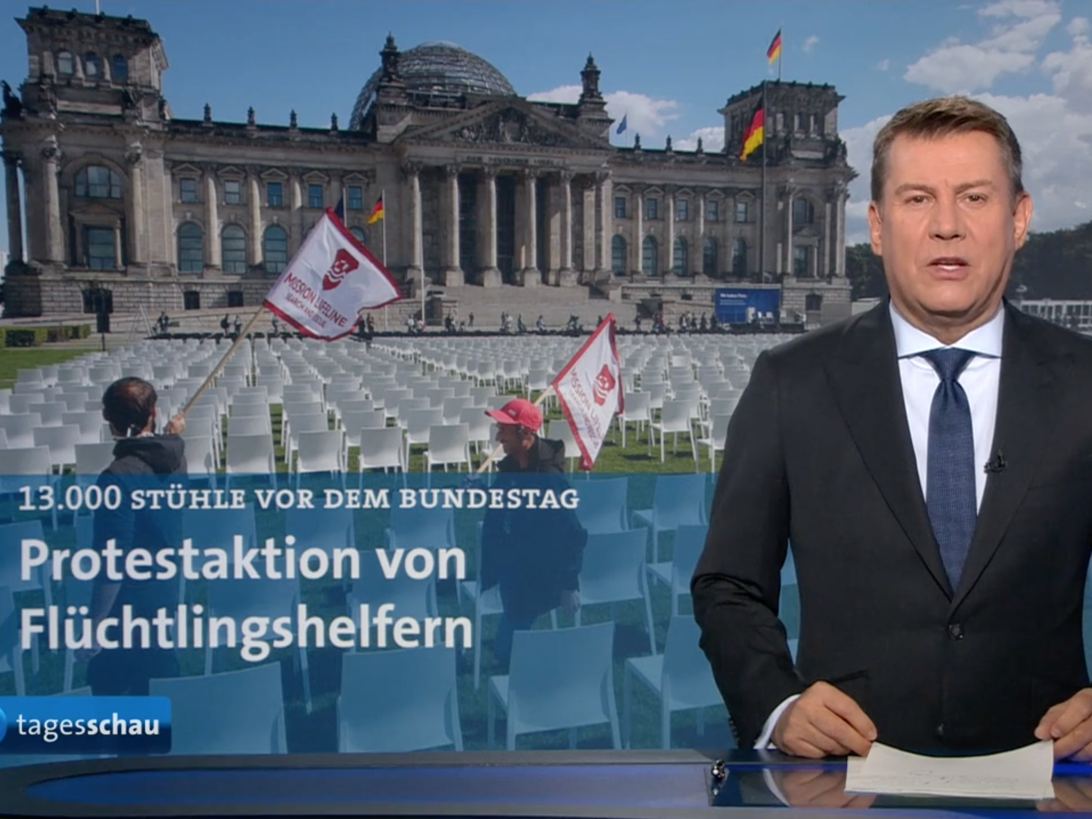   13.000 STÜHLE VOR DEM BUNDESTAG   Konzeption und Umsetzung