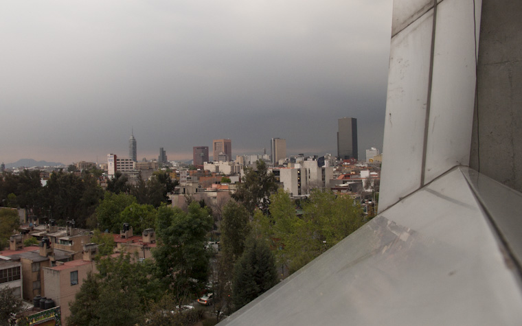 view from biblioteca jose vasconcelos // buenavista
