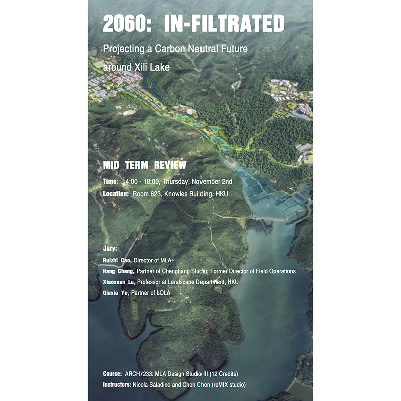 7 November 2023 The MLA Design Studio III of Hong Kong University led by Nicola and Chen has its mid-term review