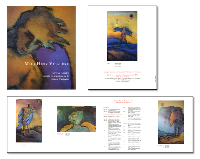 Desplegable de 4 cuerpos Formato cerrado: 21 x 25,5 cms