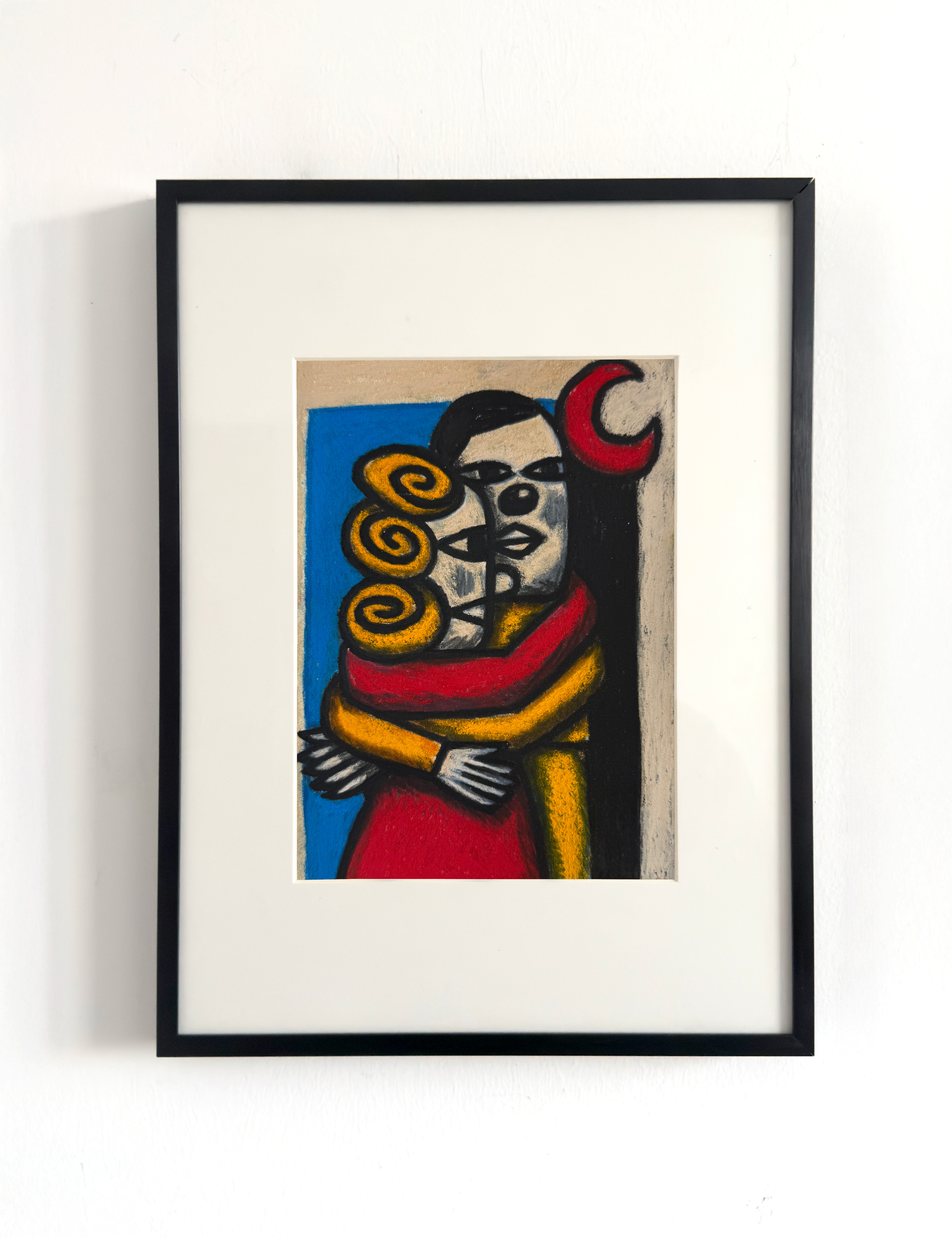 MOONLIGHT EMBRACEWORK ON PAPER$298