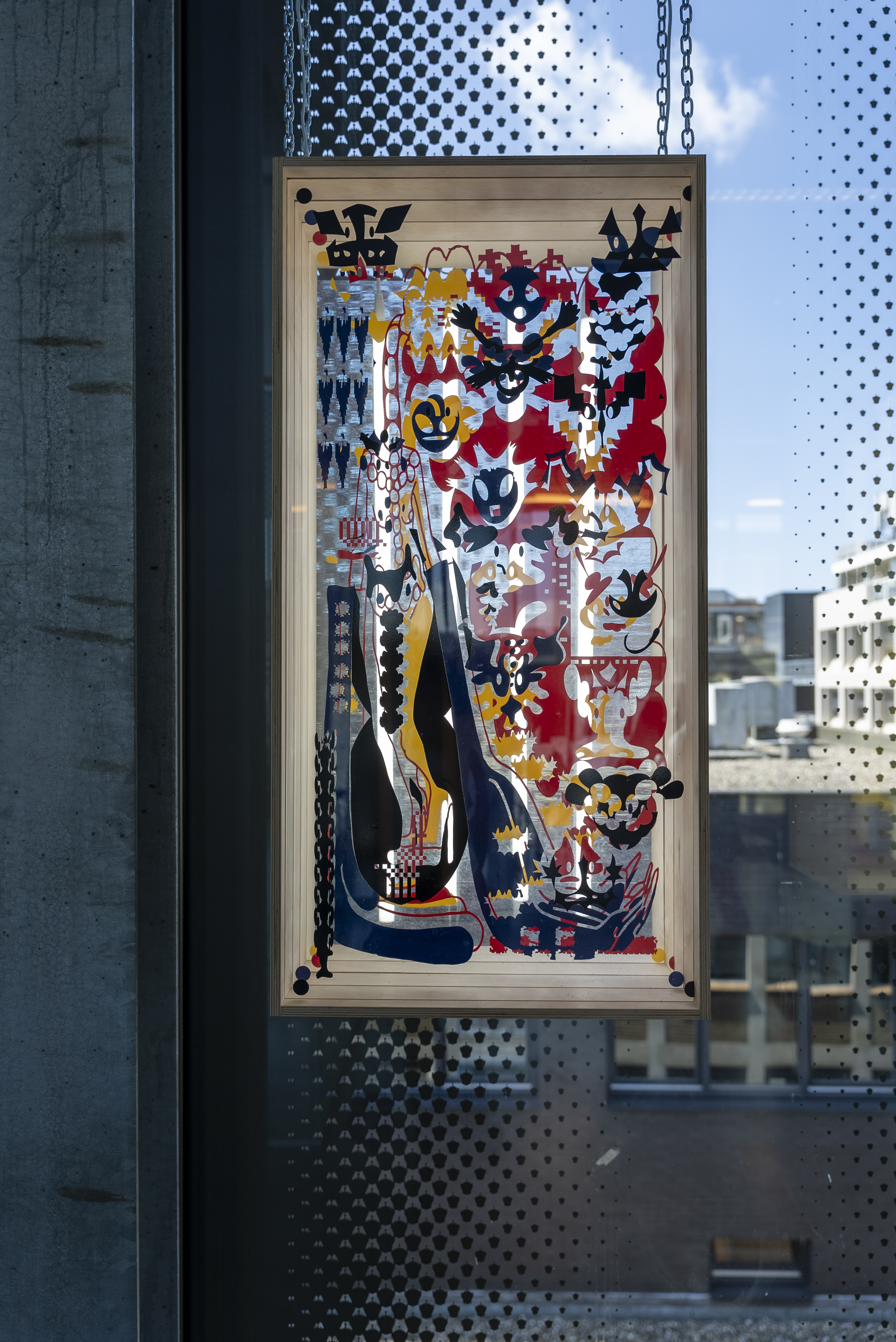 "Zone of Mysticism" lightbox installation, 2023