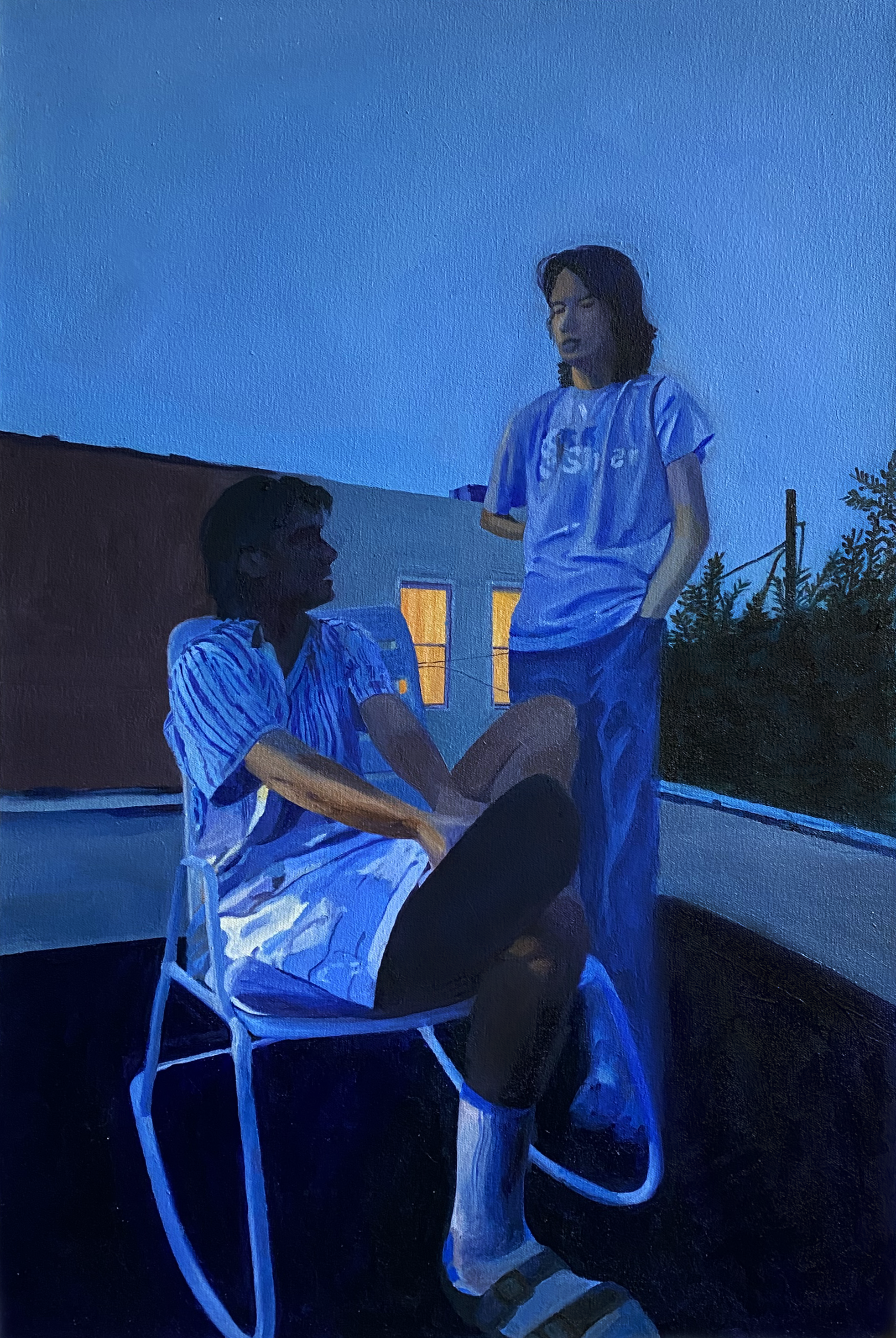 cancer season (oil, 20" x 30")