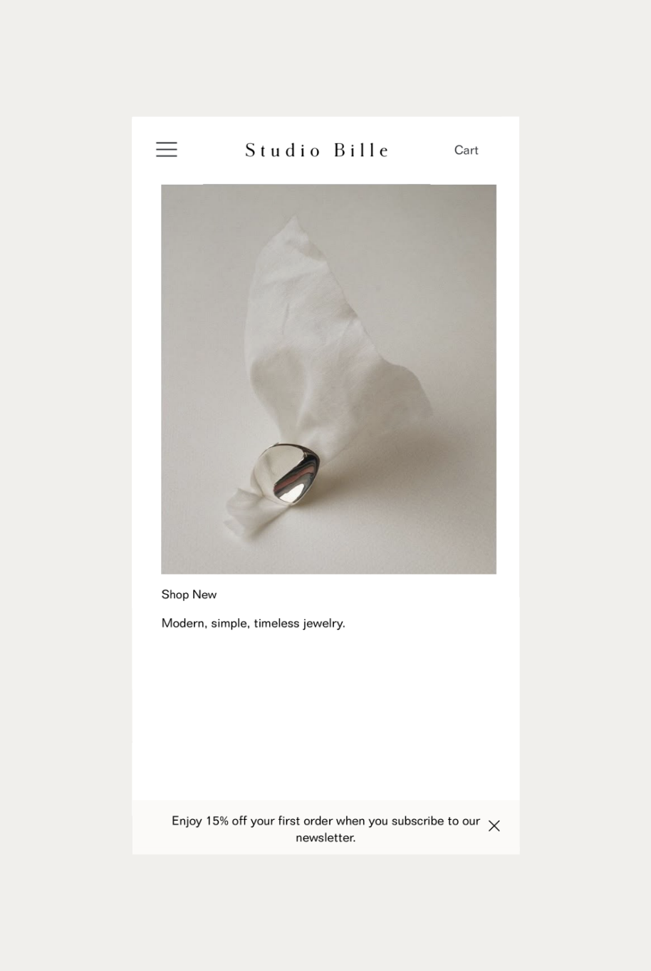 1.9 Homepage, Mobile