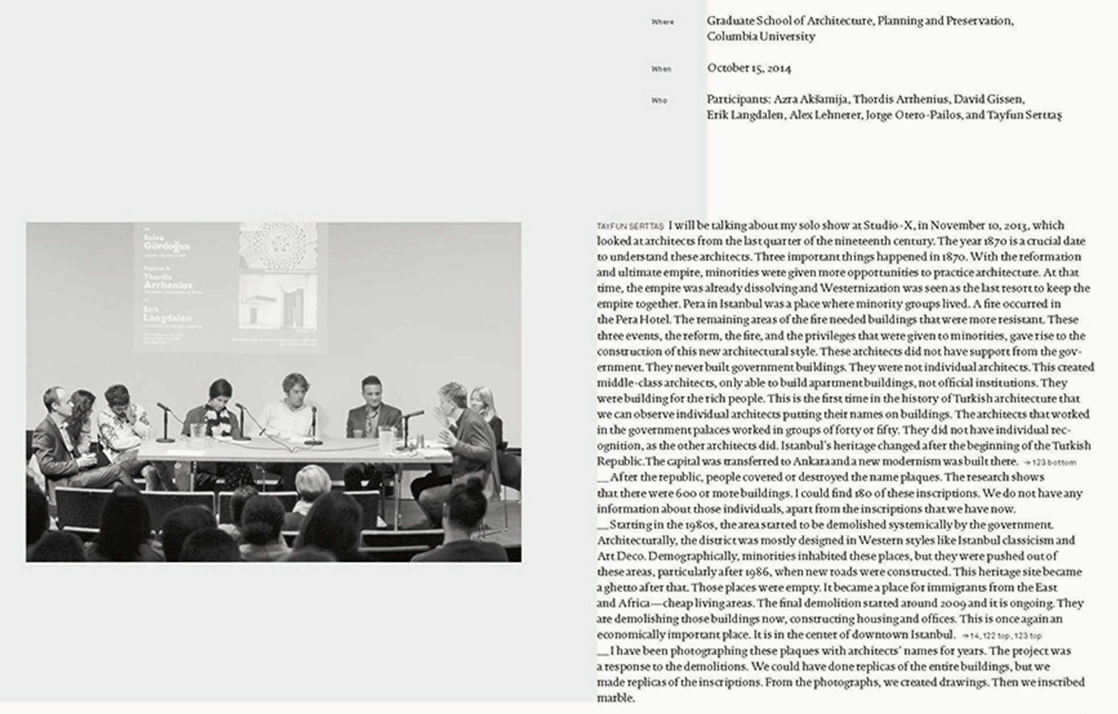 "Experimental Preservation"