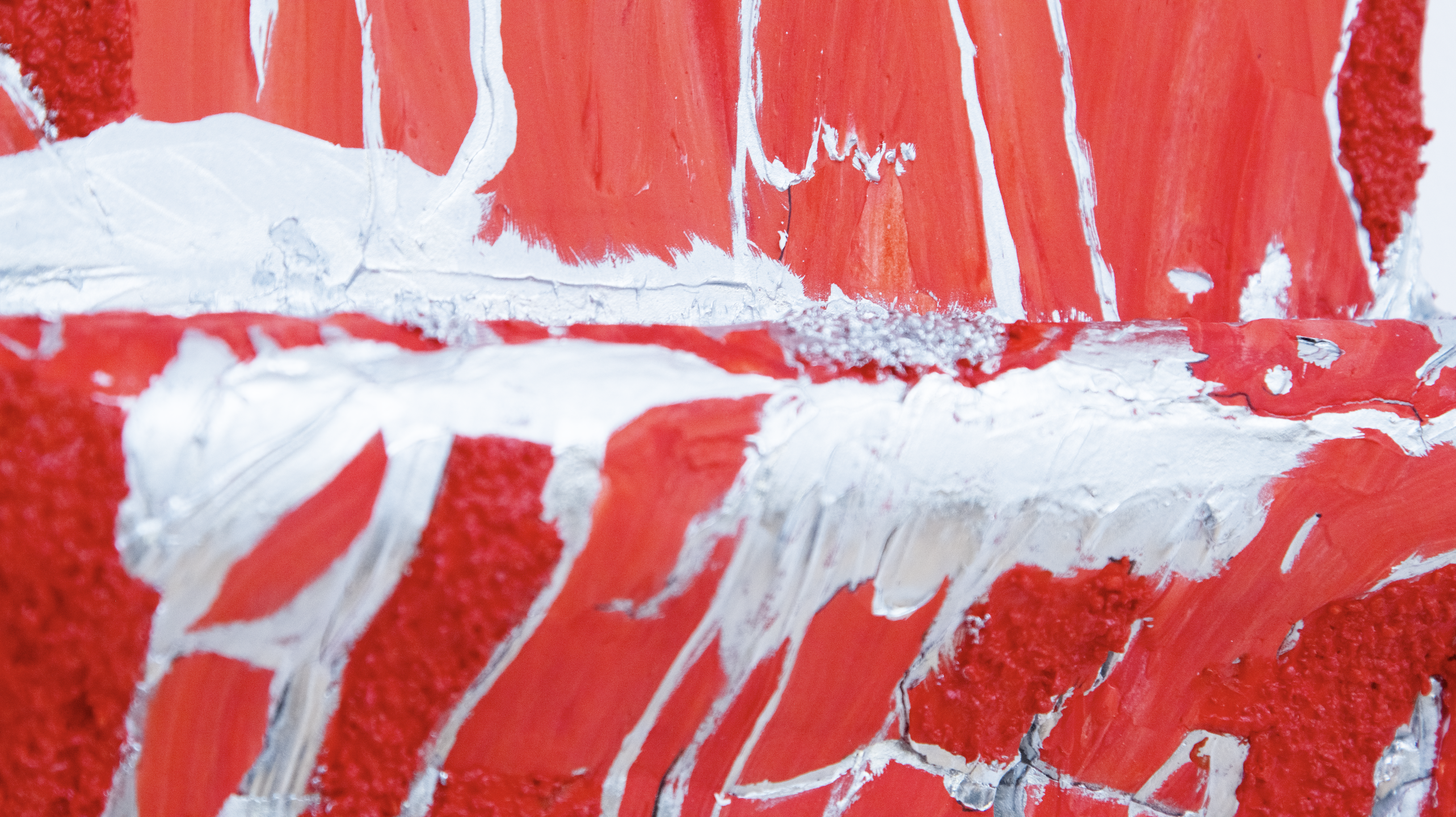 Event Horizon 2025 Acrylic and Volcanic Pumice on Panel 8" x 8"