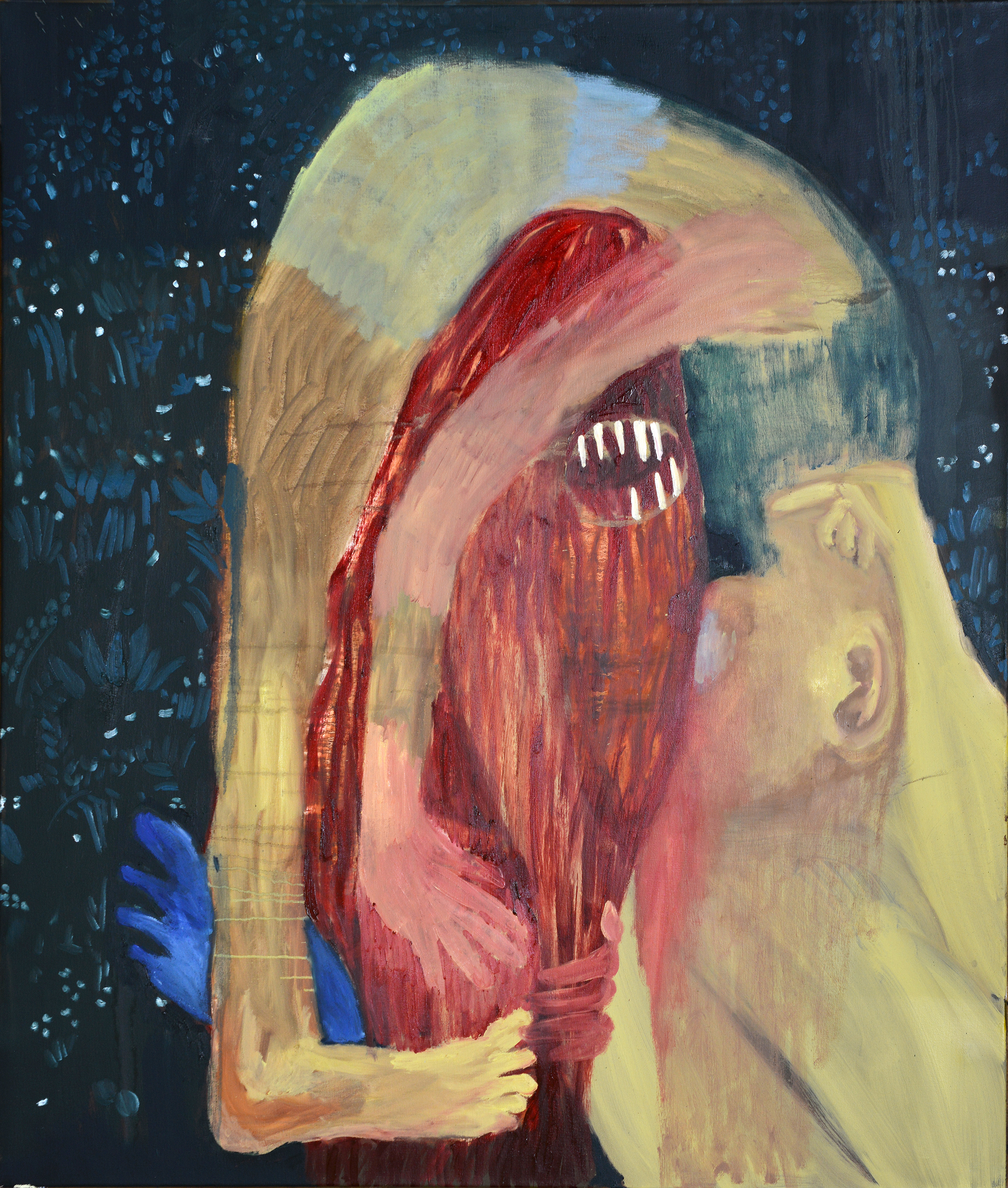 Mine 2019 Oil on Canvas 54"x46"/137x116cm