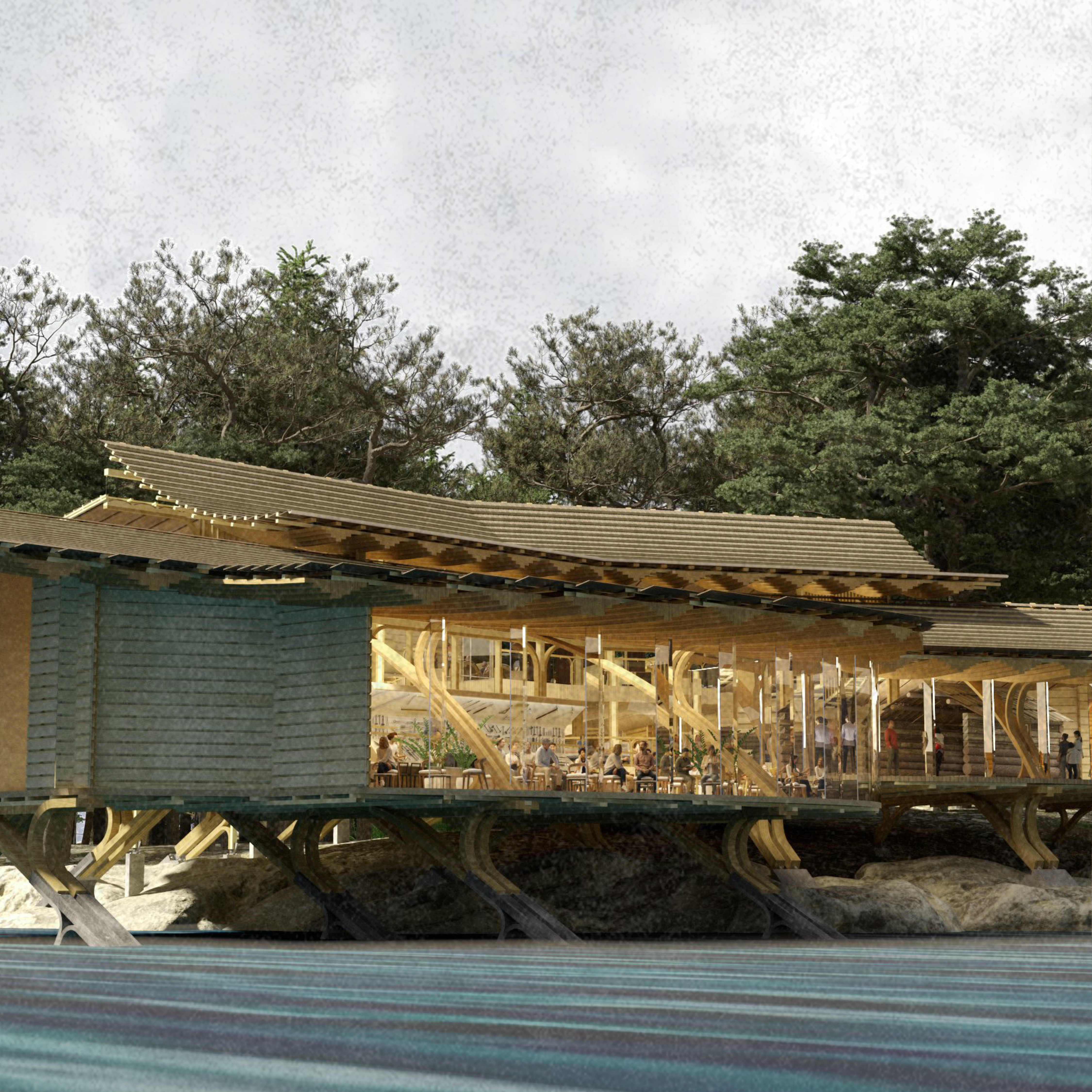 Framing the Horizon: Structural Glazing in Seaside Architecture