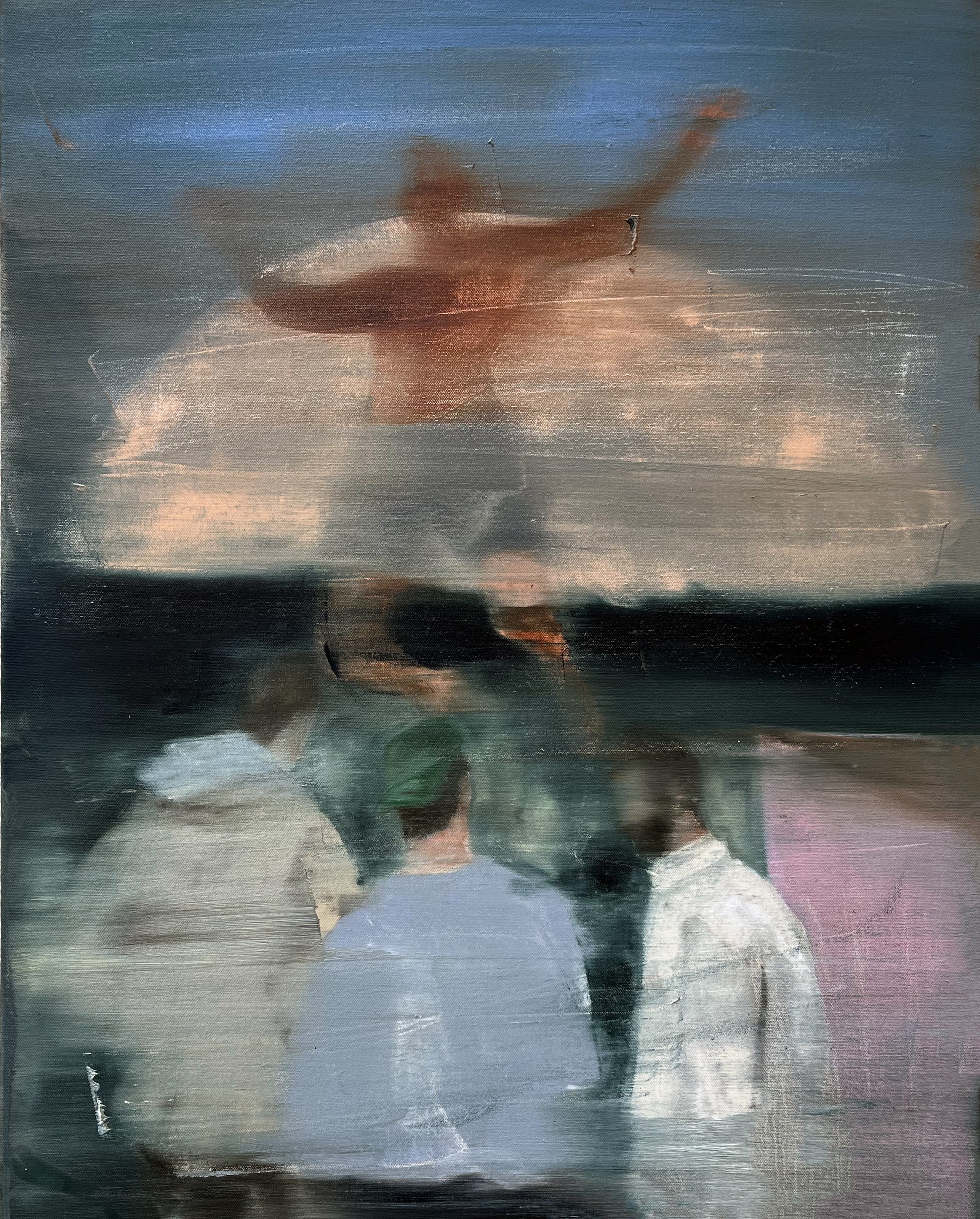 12. Off sunset, 2023 oil on canvas [24 x 30' inches]