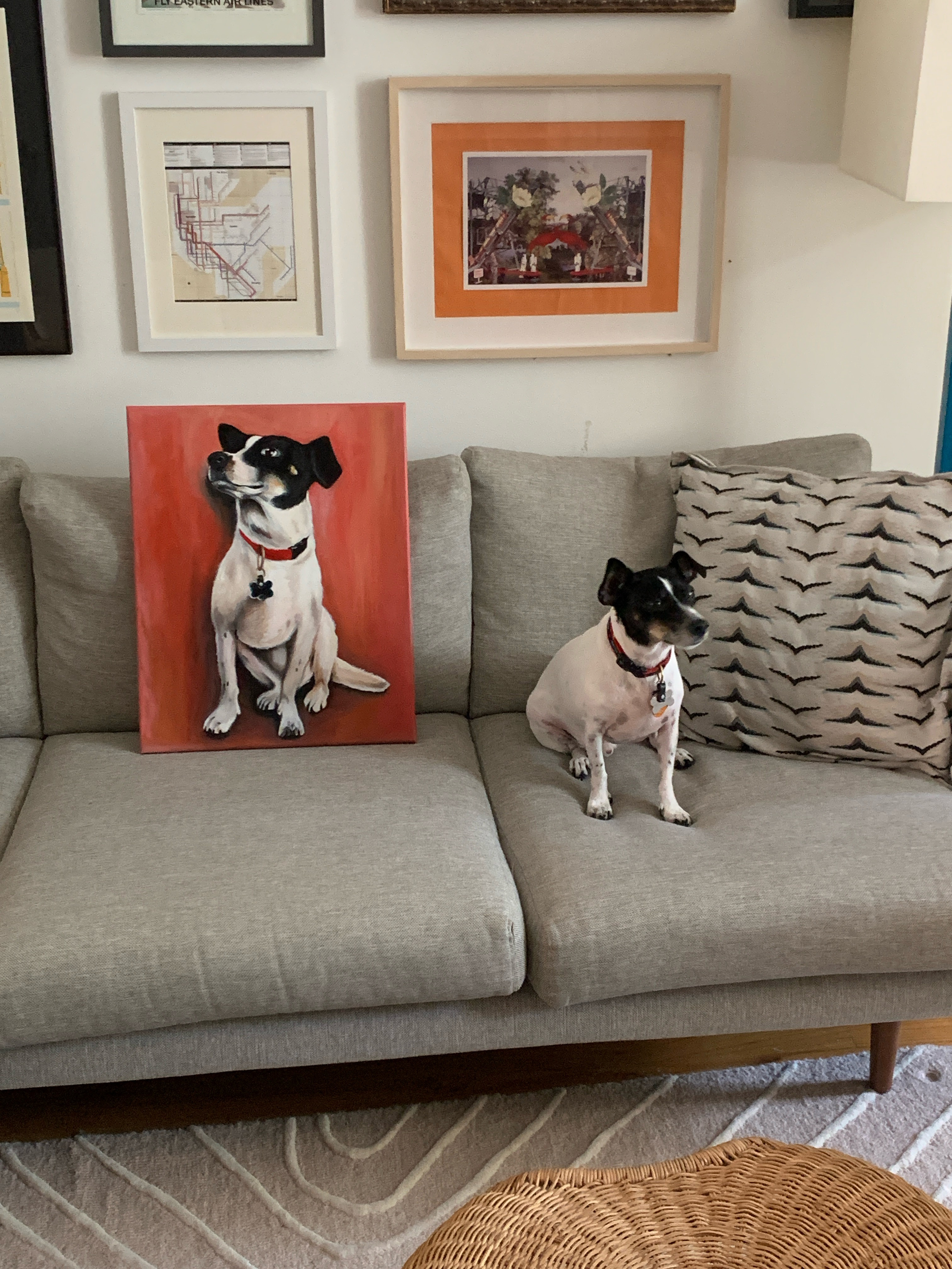 Winne, oil on canvas, 16 x 20", 2023