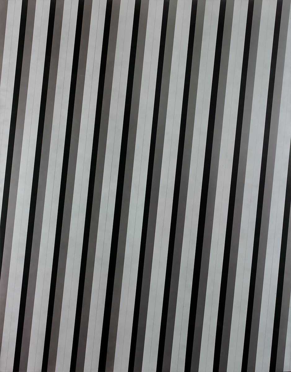 6, automotive paint on board, 230 x 180 cm, 2014 - 2015