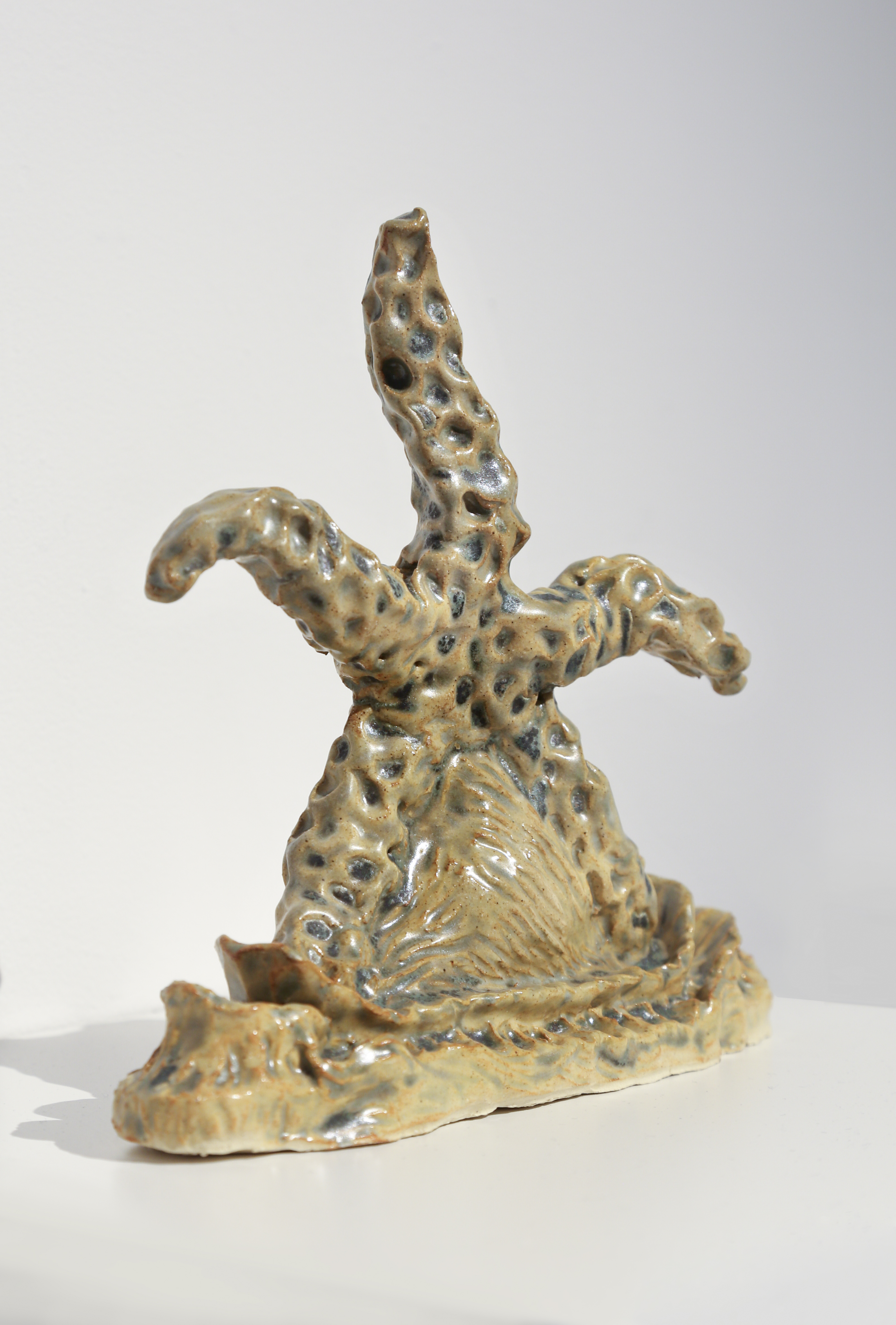 Upon the Slimy Sea, Stoneware & Glaze, 2022