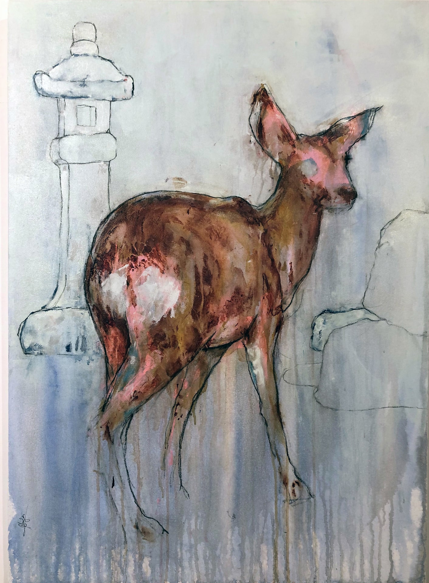 Shinto deer god , Laurent Bergues
