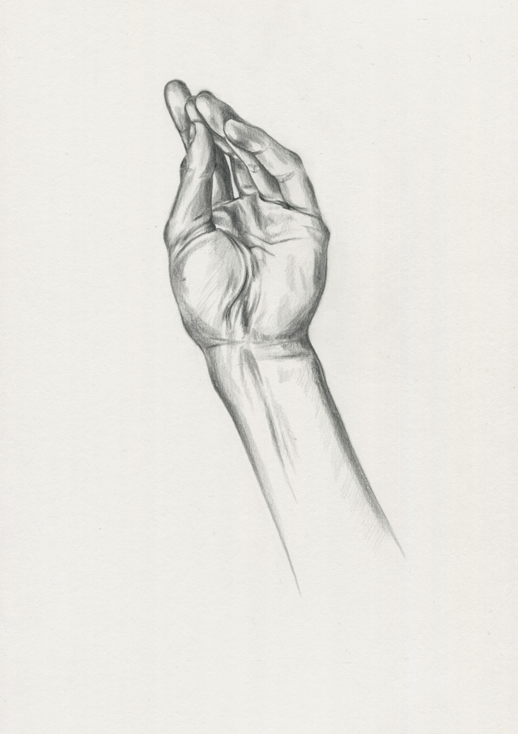 Hand 4, Graphite on Paper, 297 x 210mm, 2020