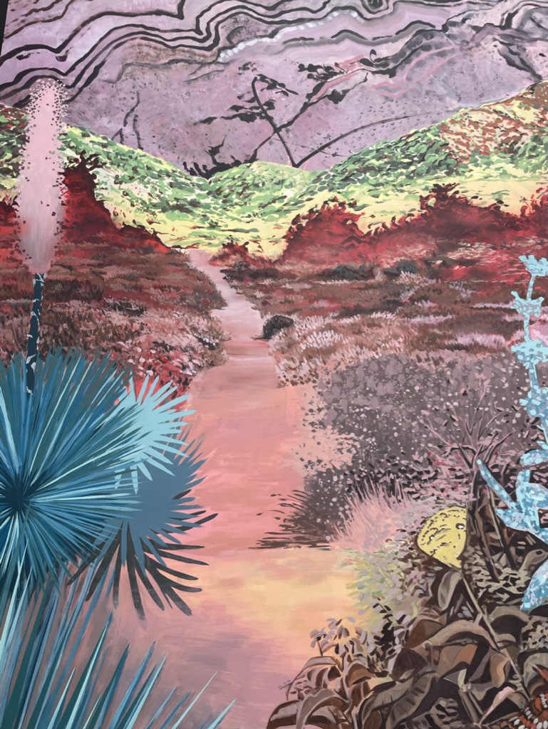 Frasera, Permanent Mural, 20"x30" San Diego Museum of Natural History, San Diego, CA, 2023