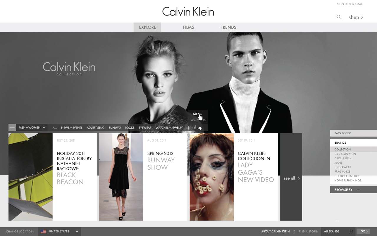 Calvin Klein - Thaïs Lima | design