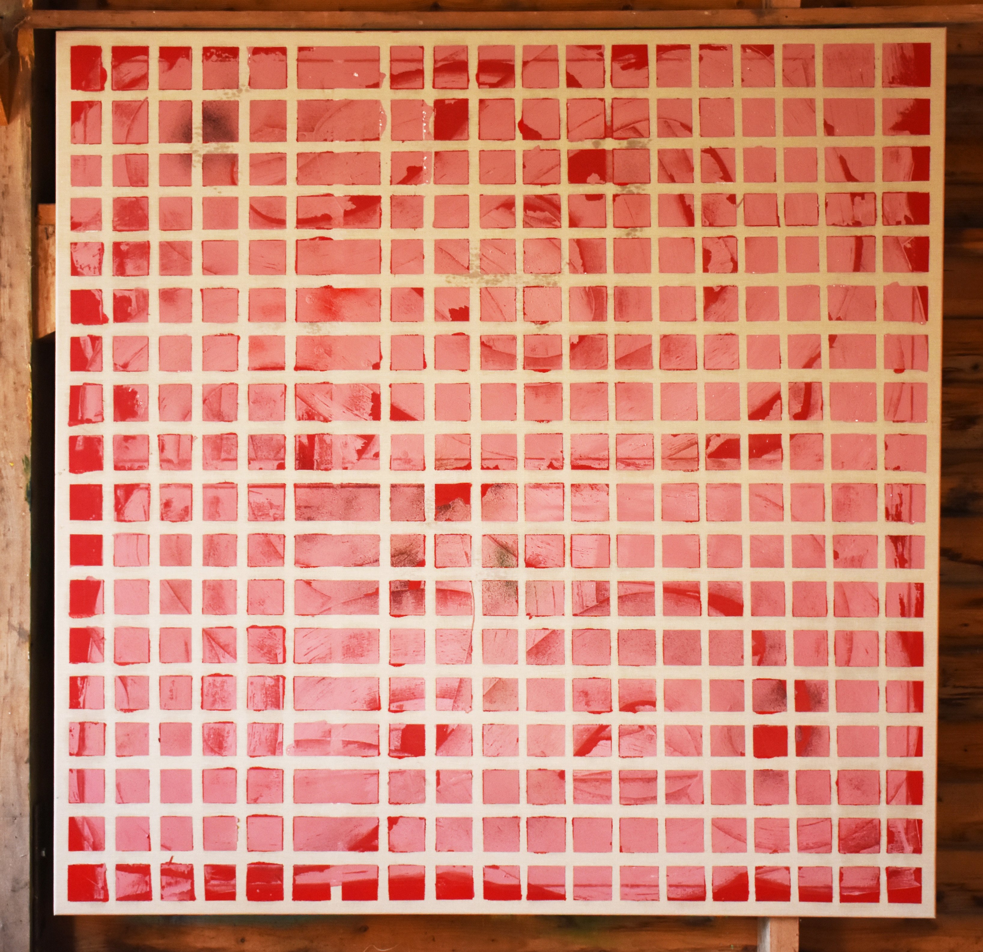 ROSE SOL OIL/LINEN. 190 X 200 CM