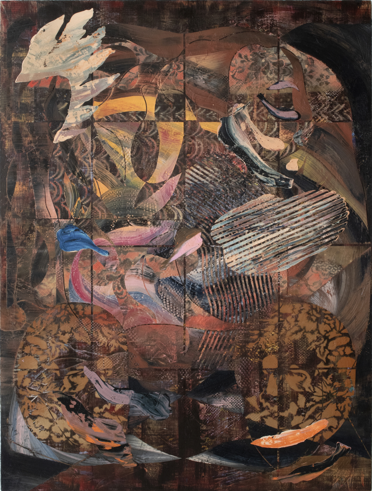  Kim Benson, Venus (vanitas), 2018, 60 x 45", oil on canvas