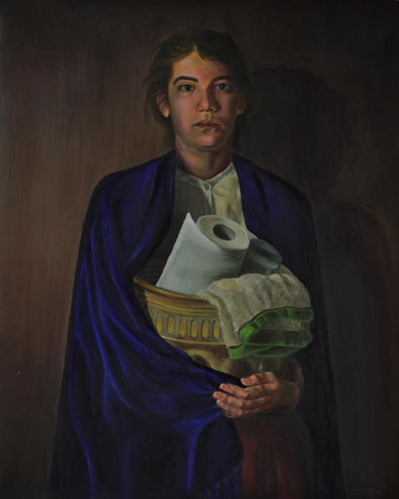 Layers of Purity    29 x 35 Inches    Acrylic on Canvas    2016