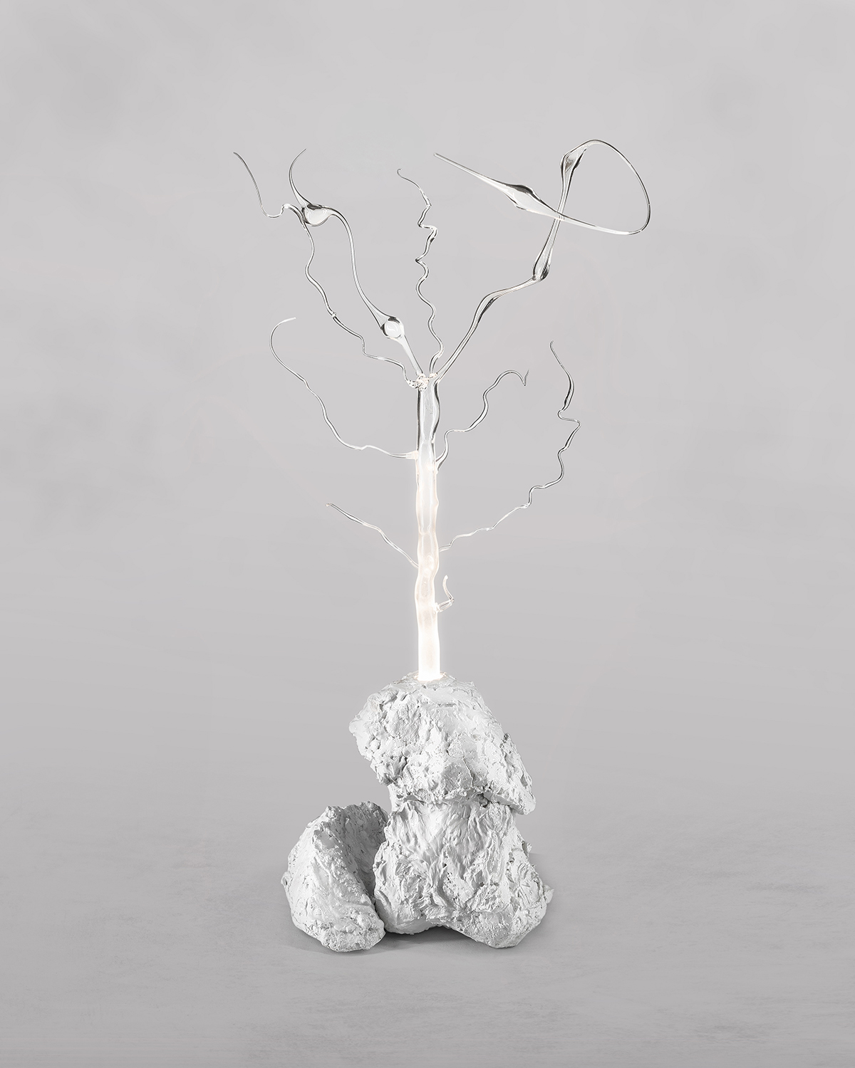 Plaja Studio lamp Cestum Veneris II (Cinturón de Venus II) on a White Background